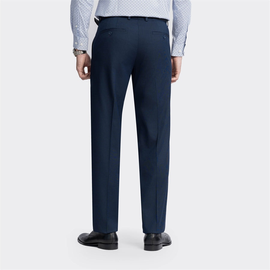 Navy blue 4 1 dobby weave