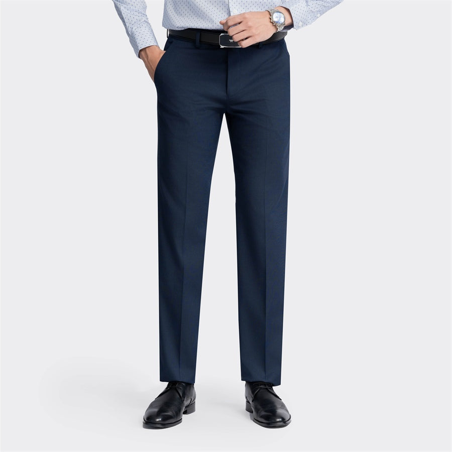 Navy blue 4 2 dobby weave