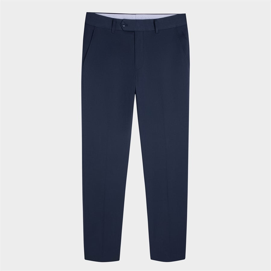 Navy blue 4 2 dobby weave