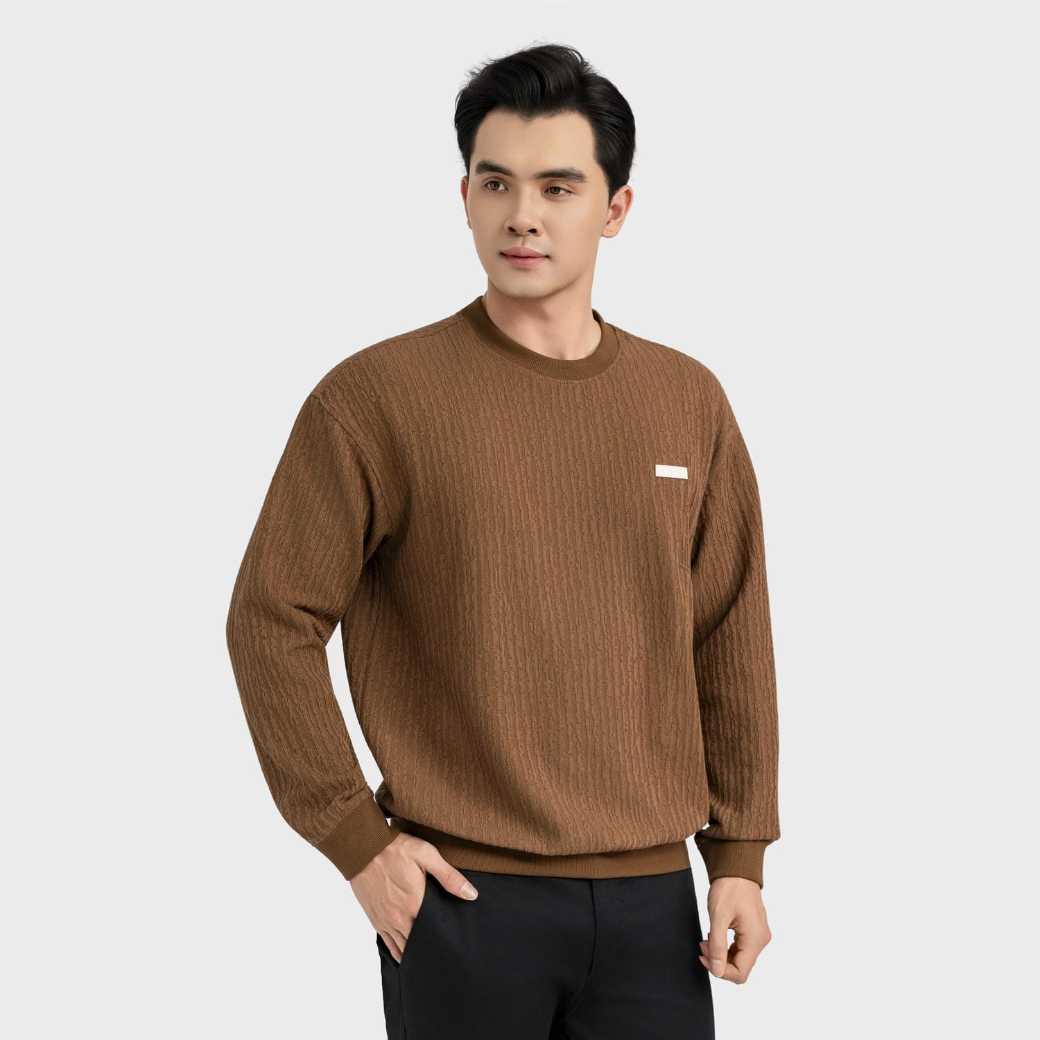 Brown 38 Jacquard pattern