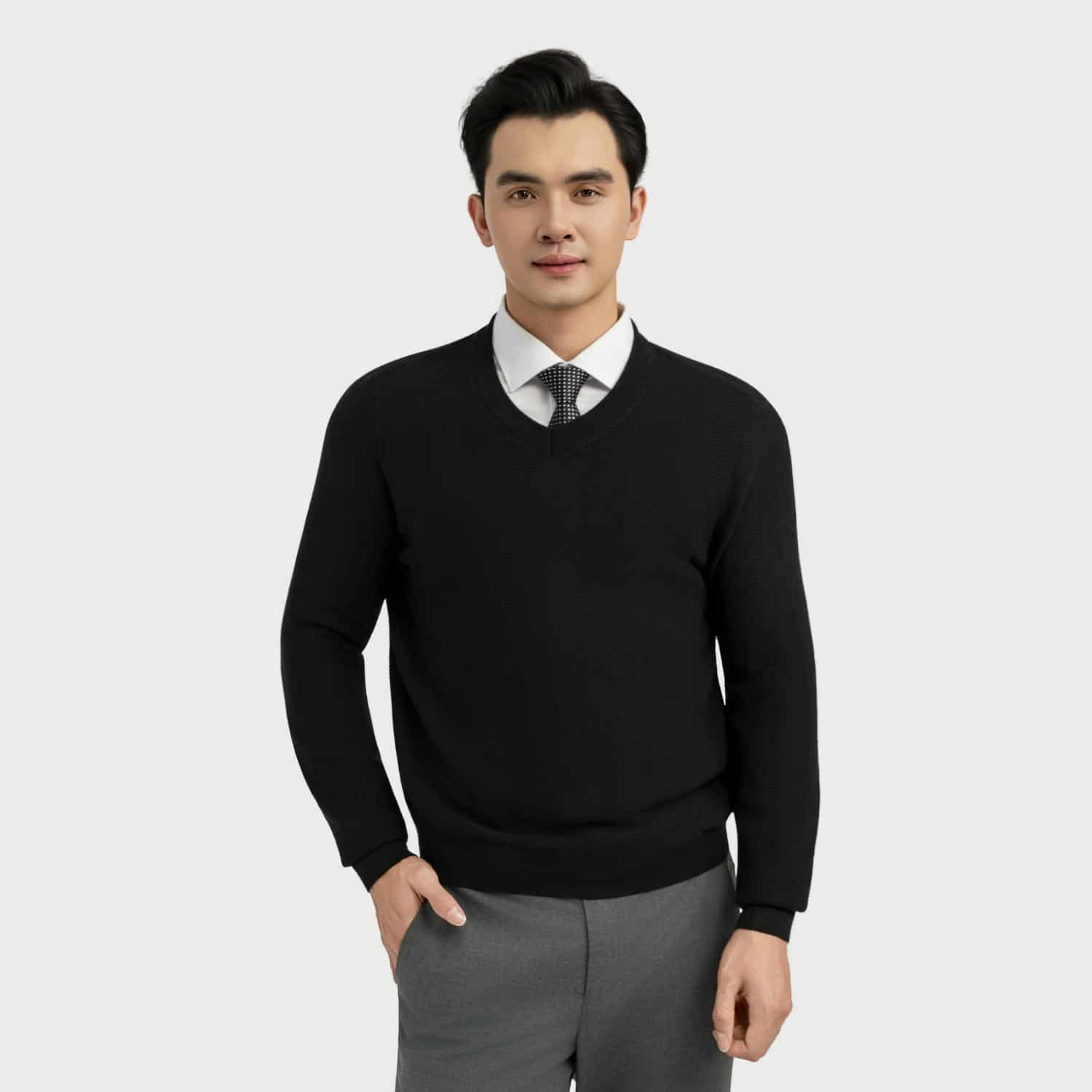 Black 9 Jacquard pattern