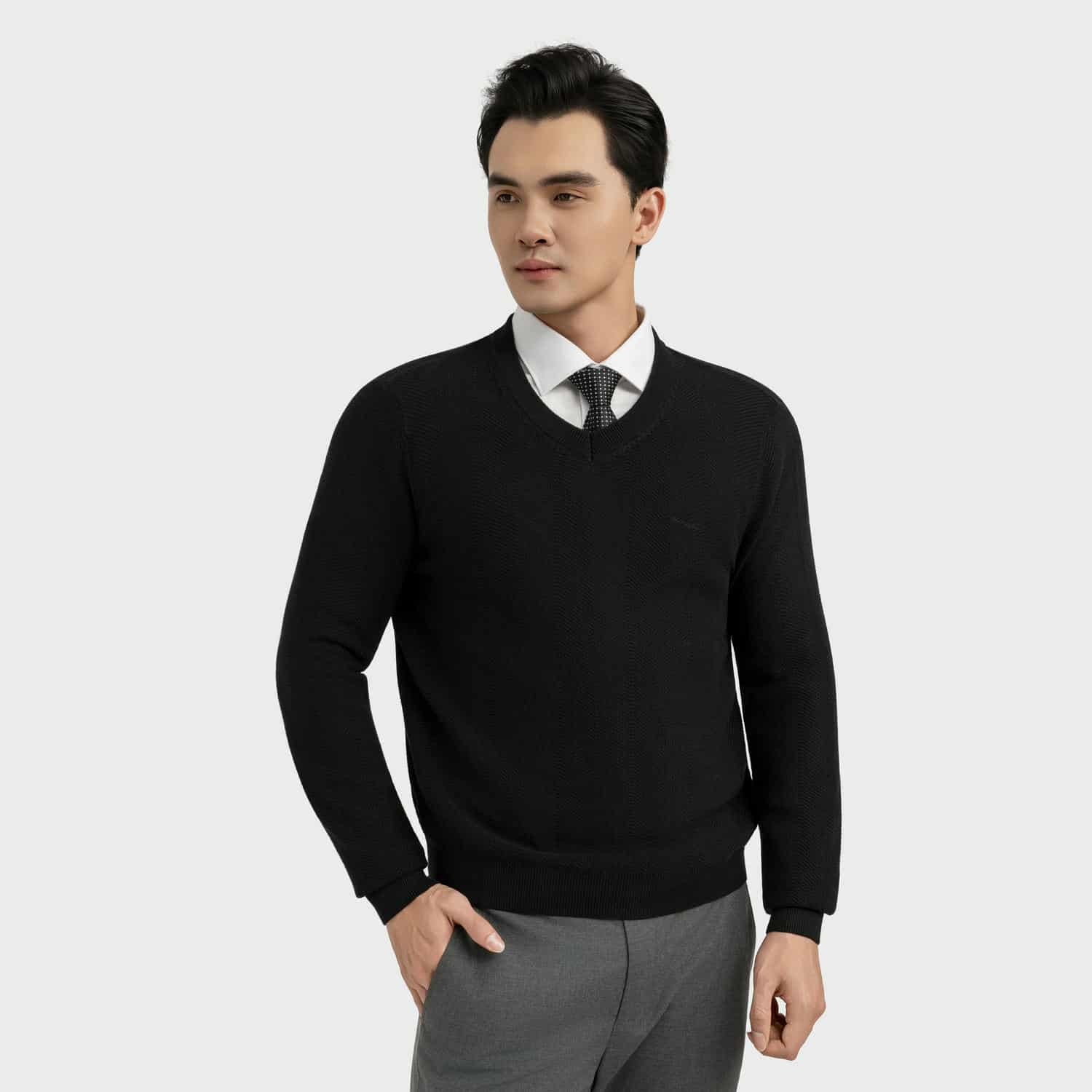 Black 9 Jacquard pattern