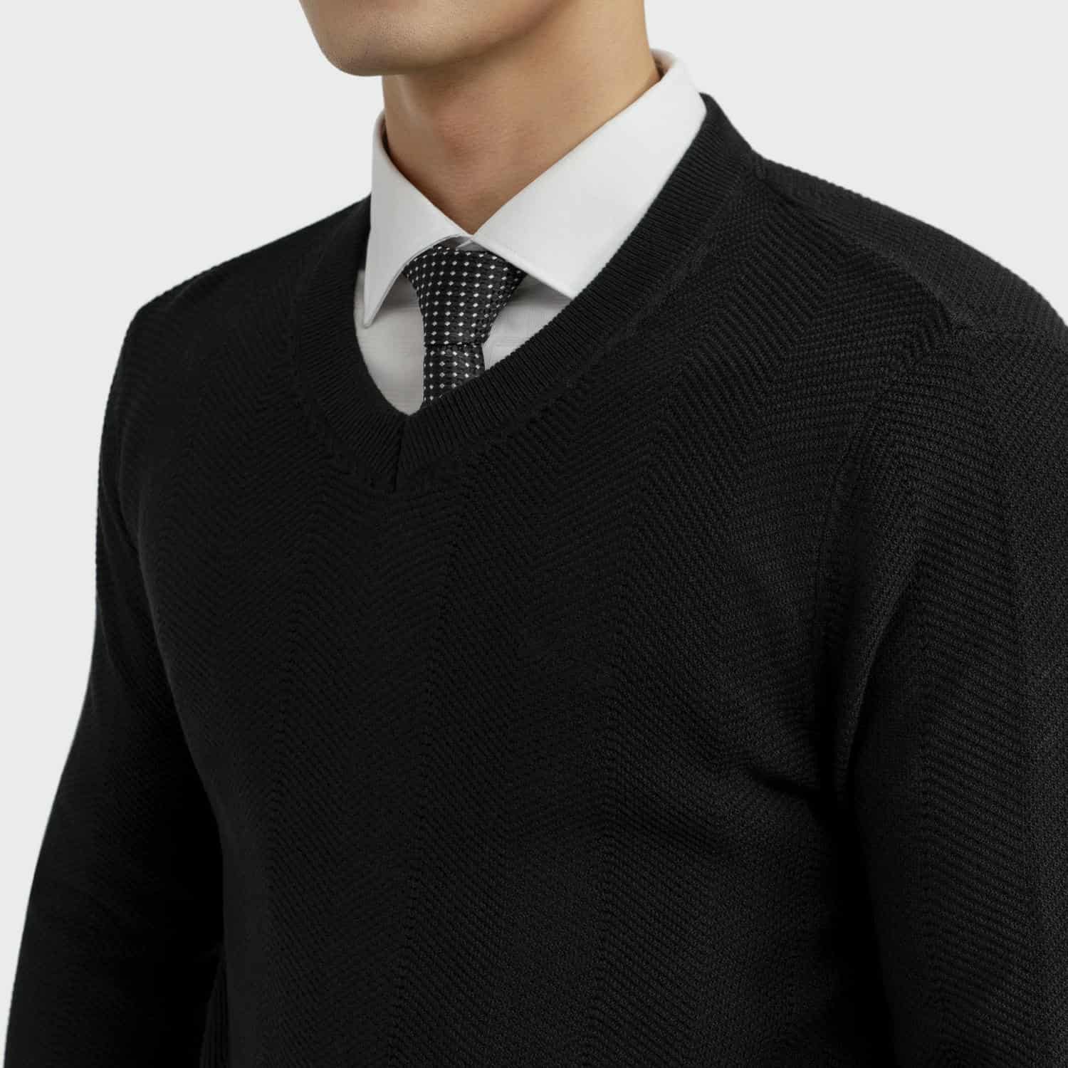 Black 9 Jacquard pattern