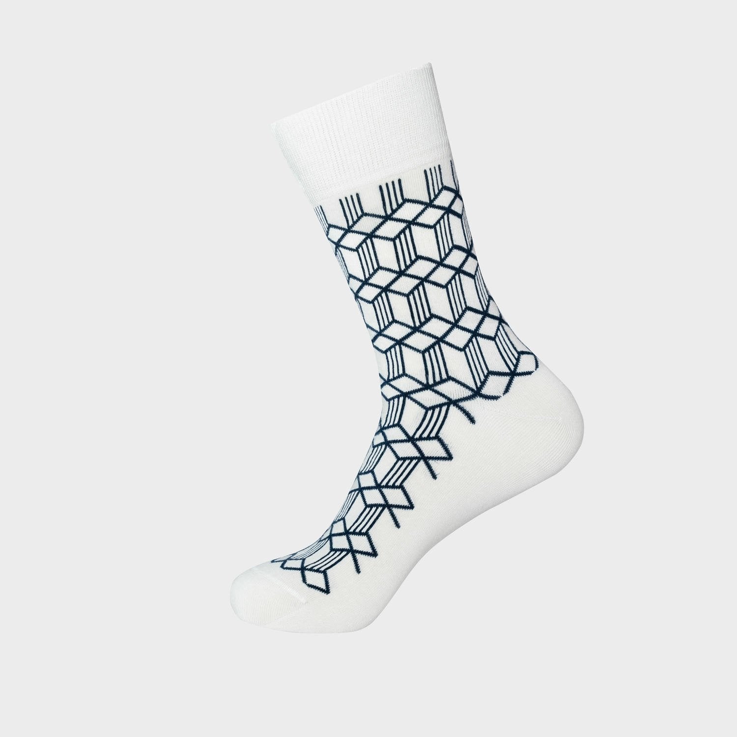 Beige 44 Jacquard pattern