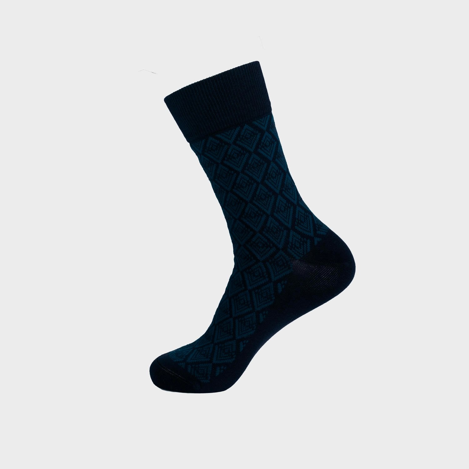 Navy blue 8 Jacquard pattern