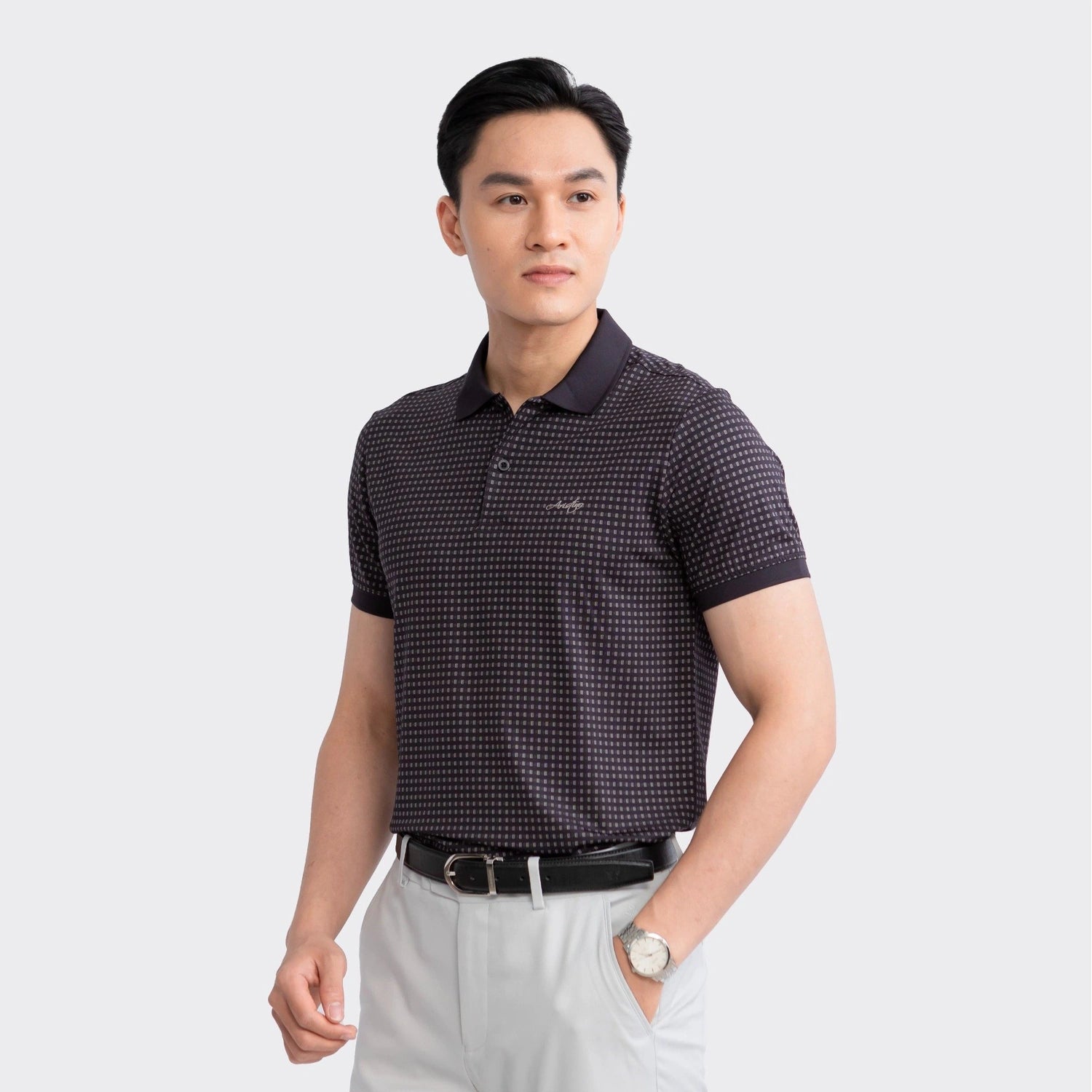 Black 9 Jacquard pattern