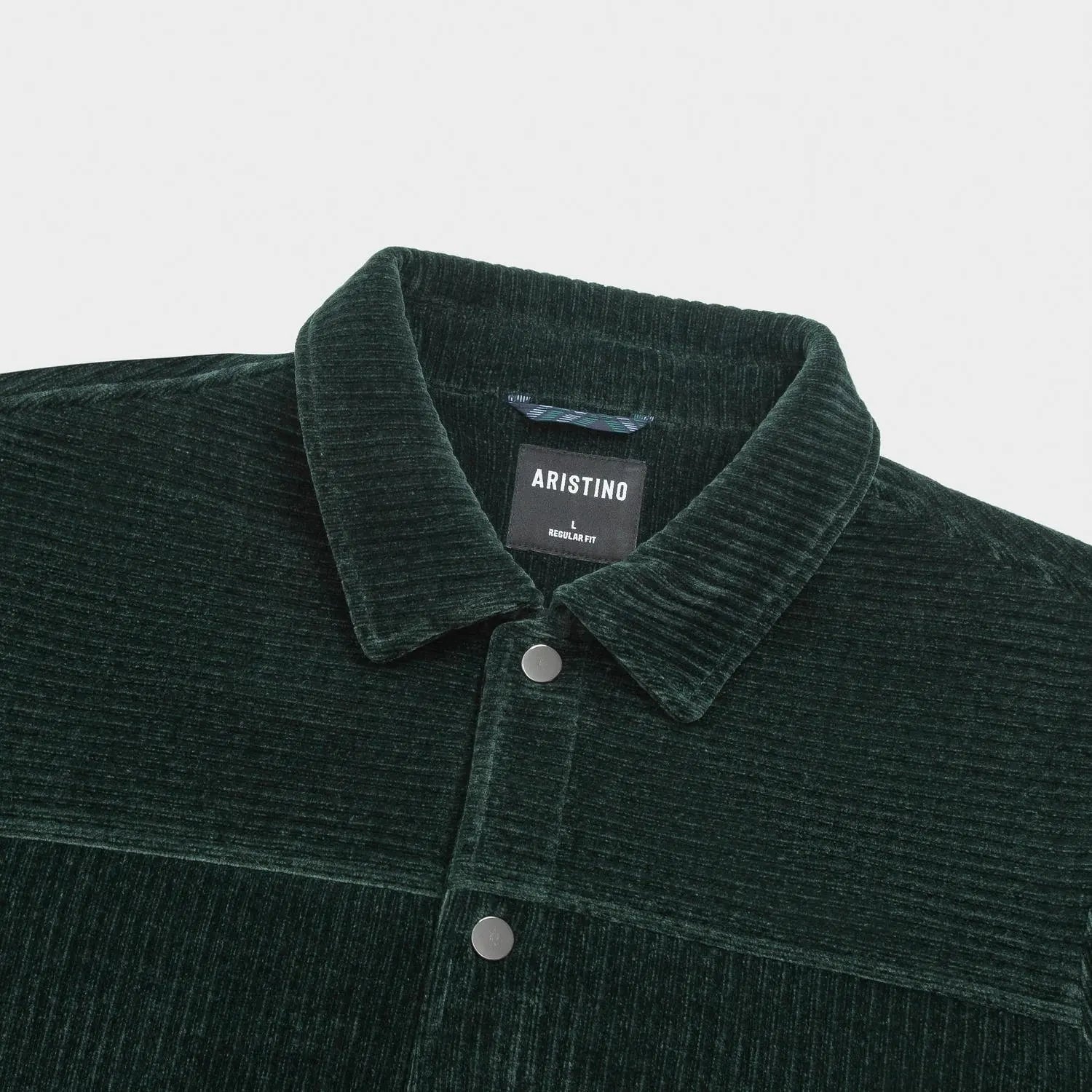 Olive 19 striped Jacquard