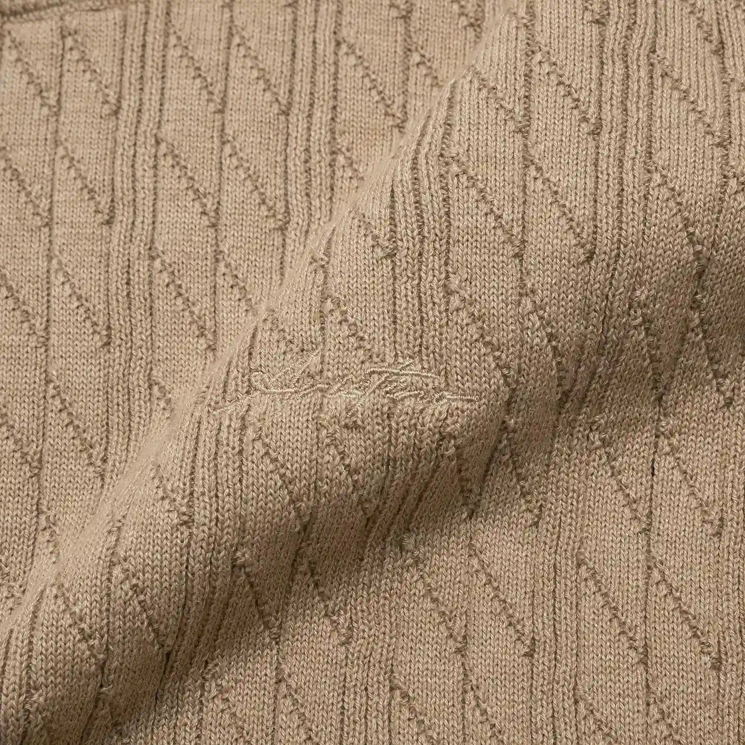 Beige 74 Jacquard pattern