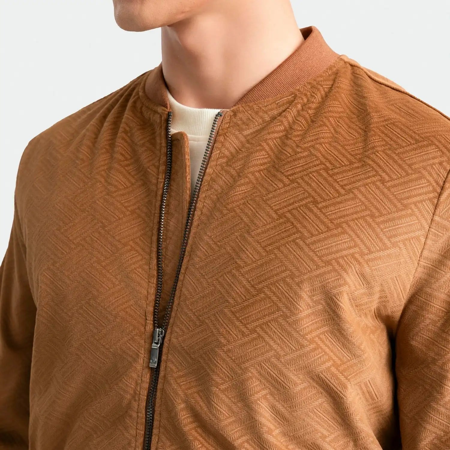 Brown 10 Jacquard pattern