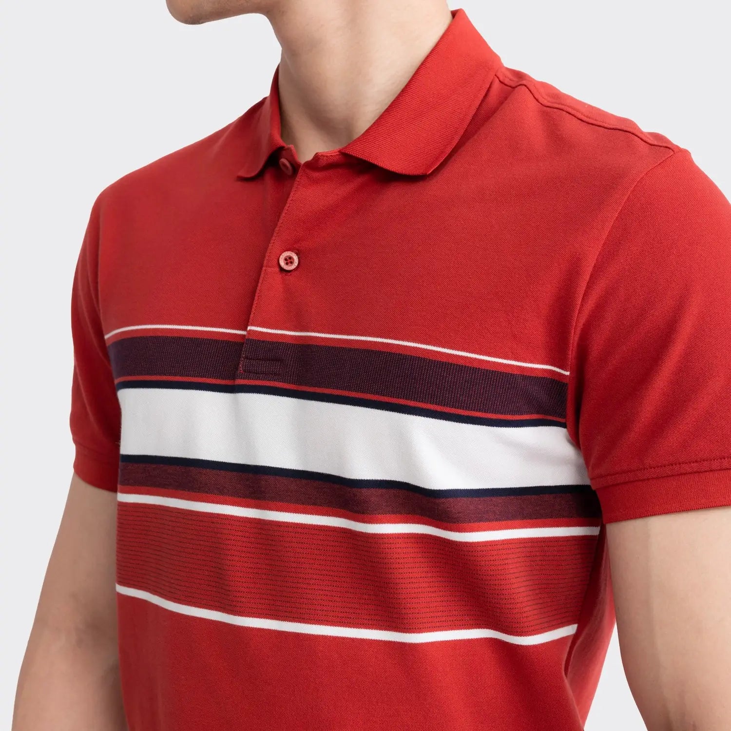 Red 86 striped
