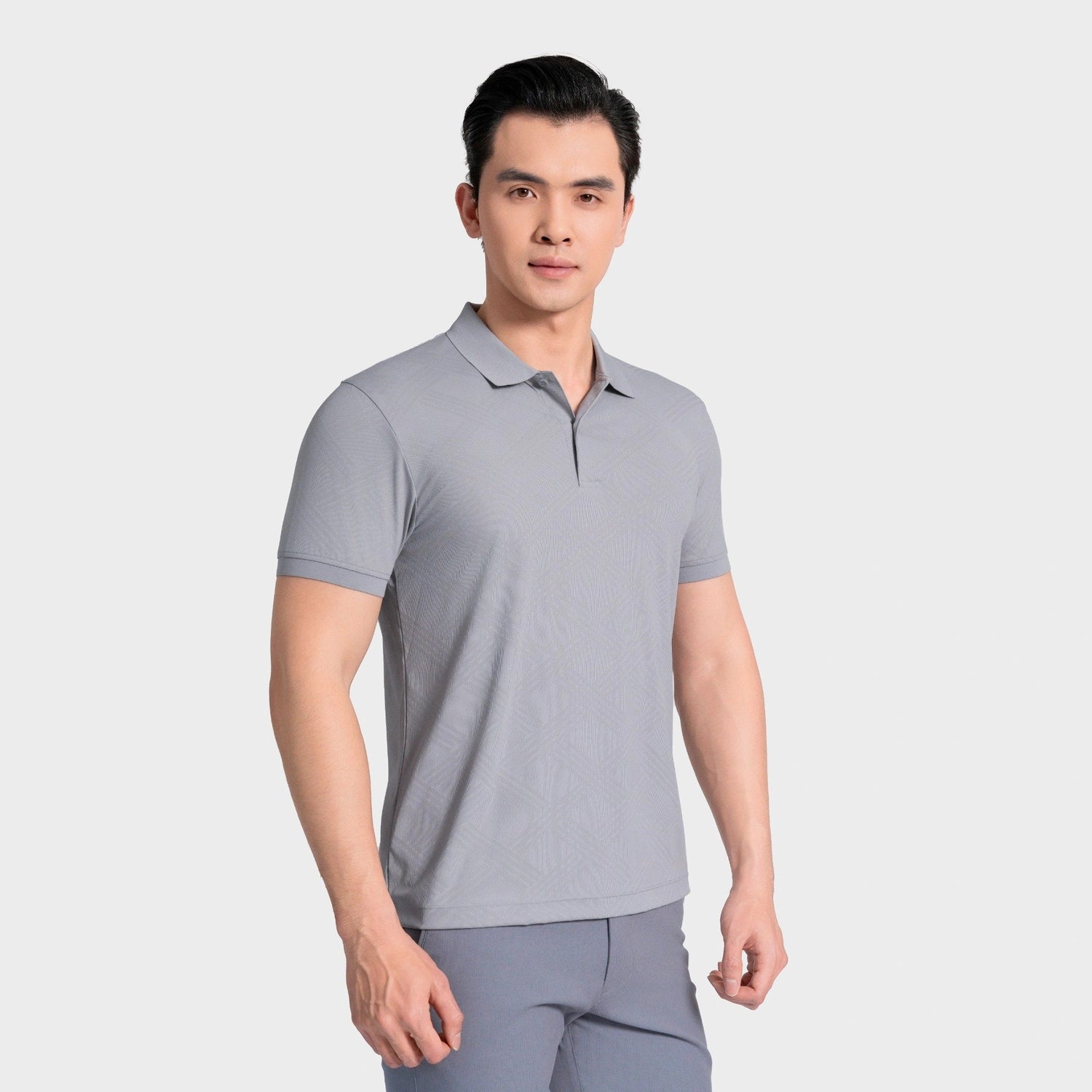 Gray 6 Jacquard pattern