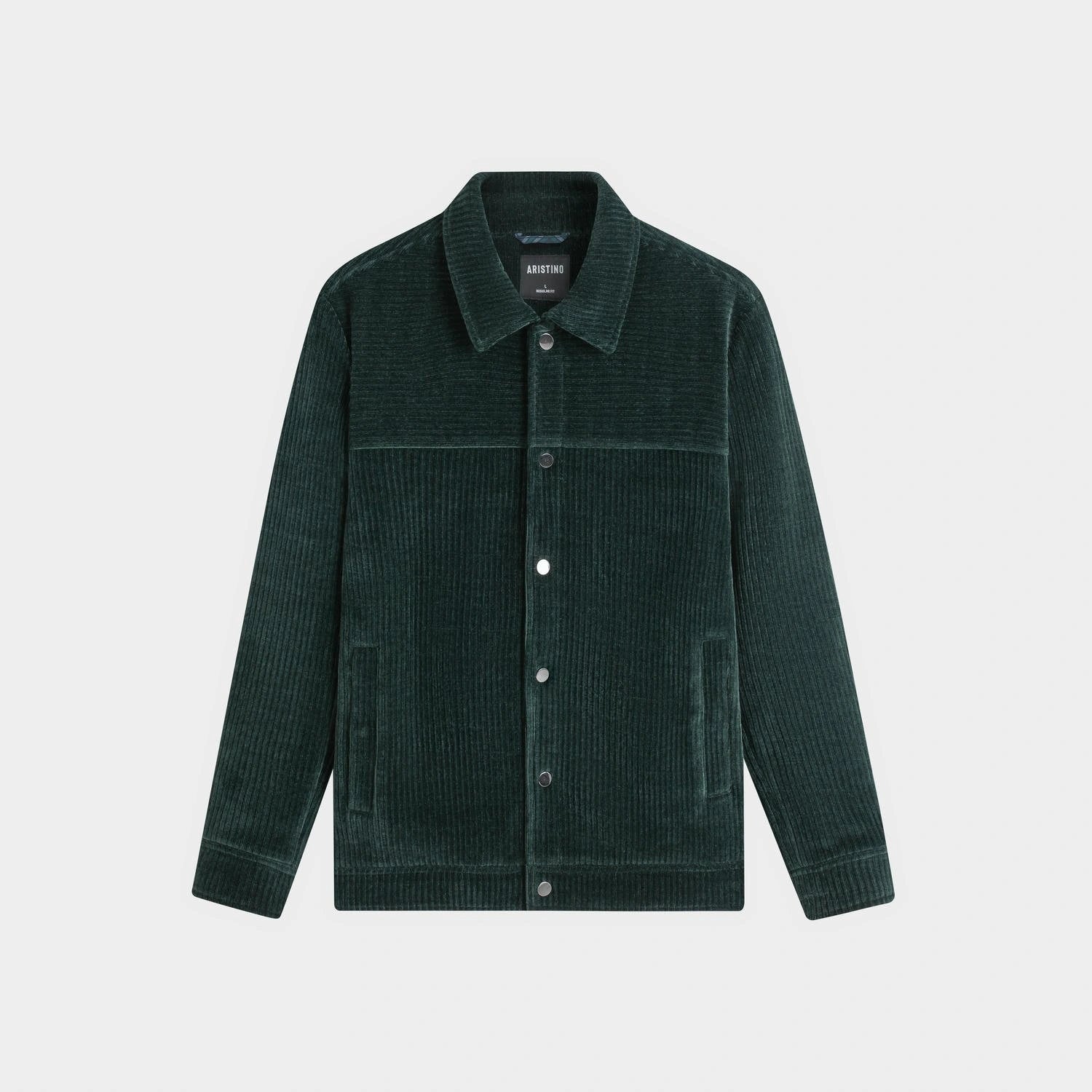 Olive 19 striped Jacquard