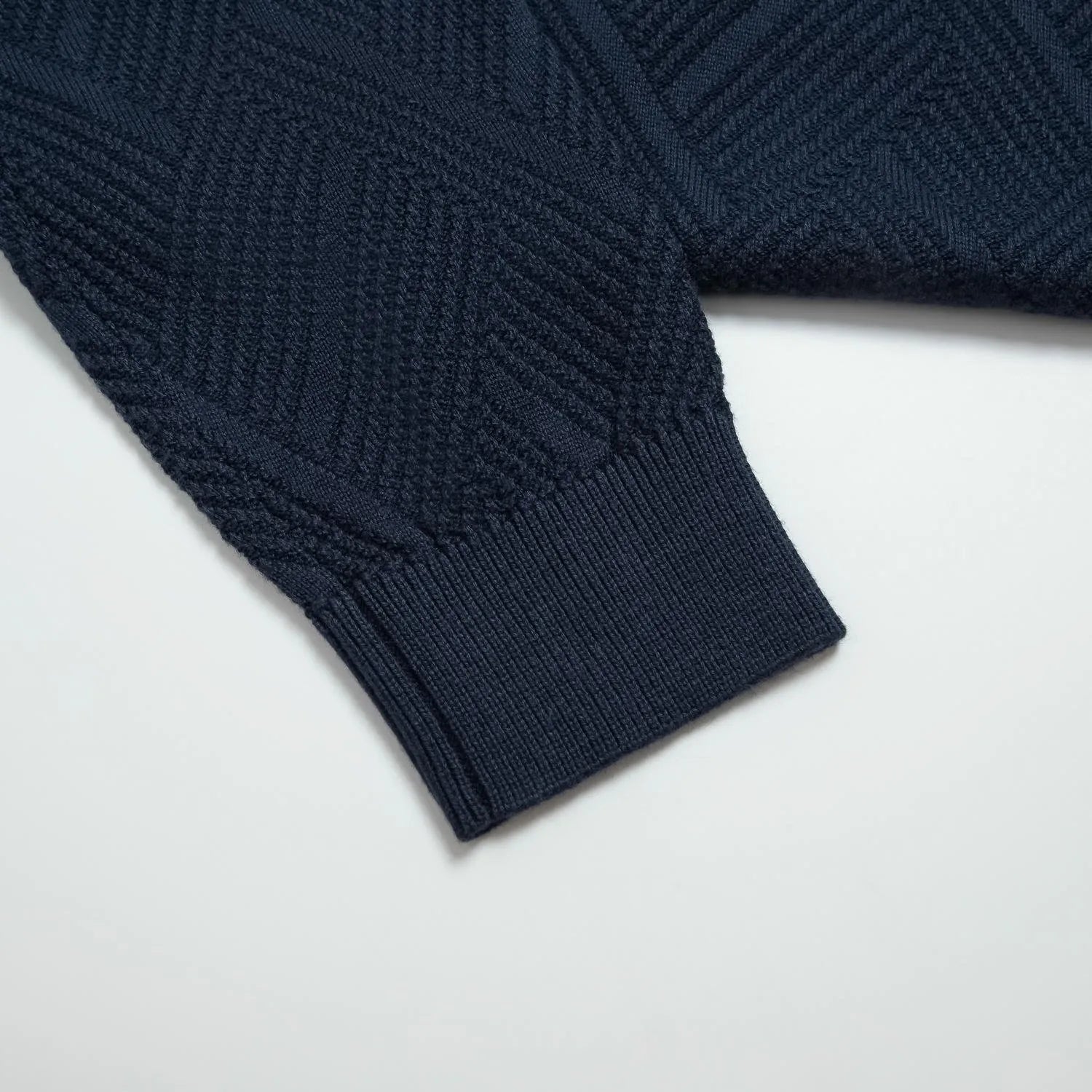 Navy blue 158 Jacquard pattern