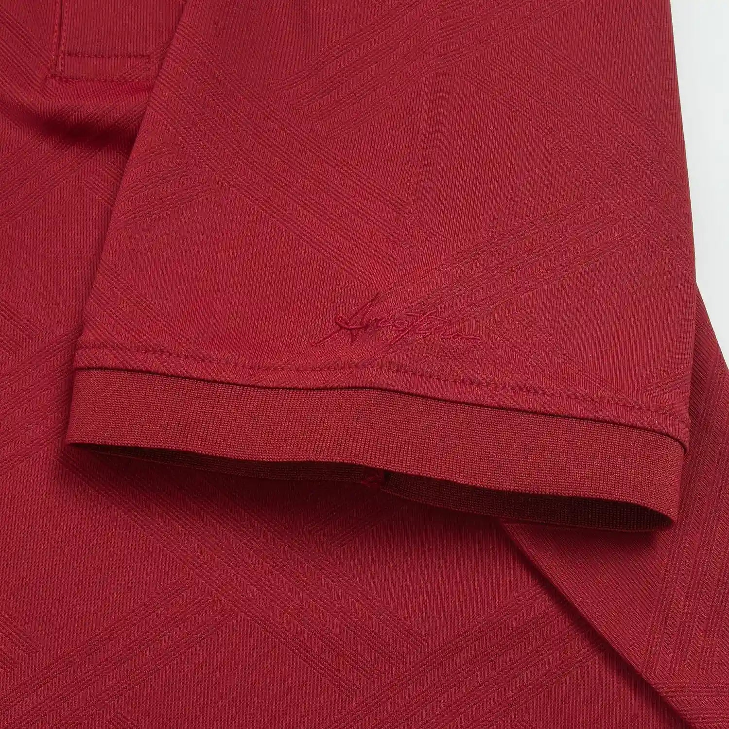 Red 6 Jacquard pattern booc