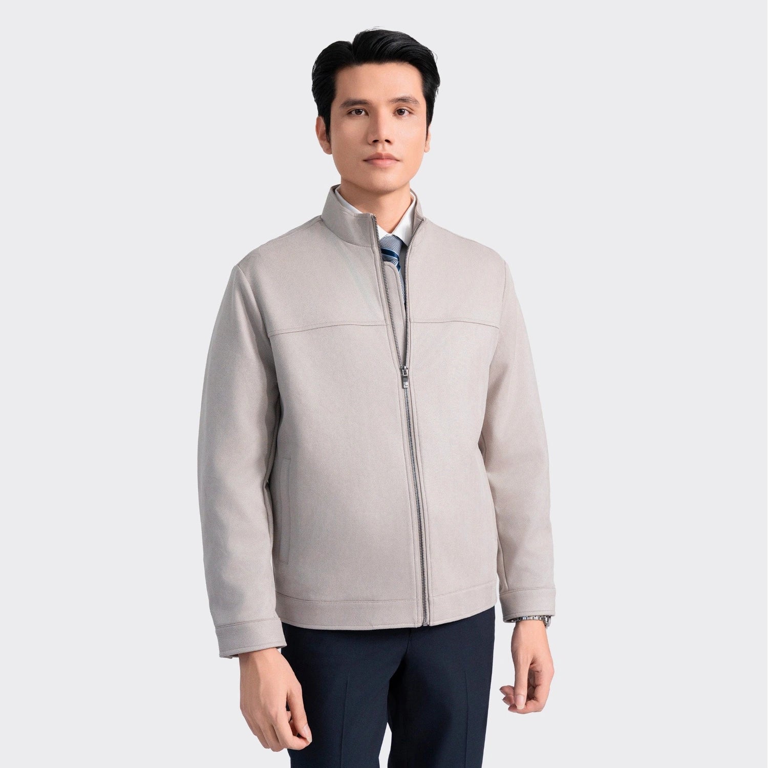 Gray 56 Jacquard pattern