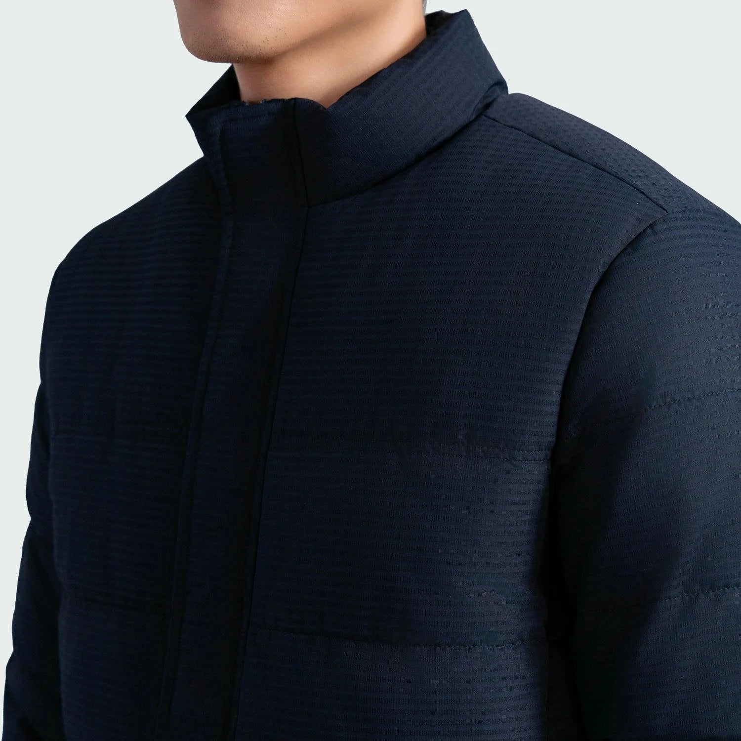 Navy blue 49 striped