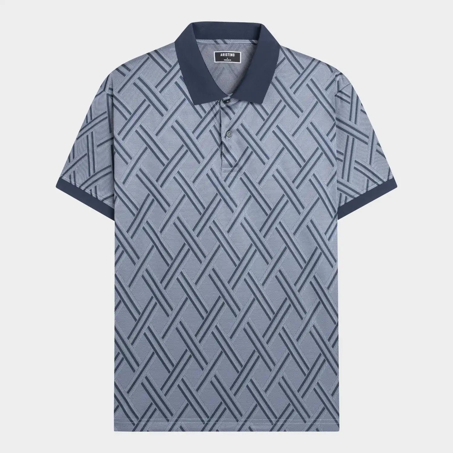 Navy blue 5 Jacquard pattern