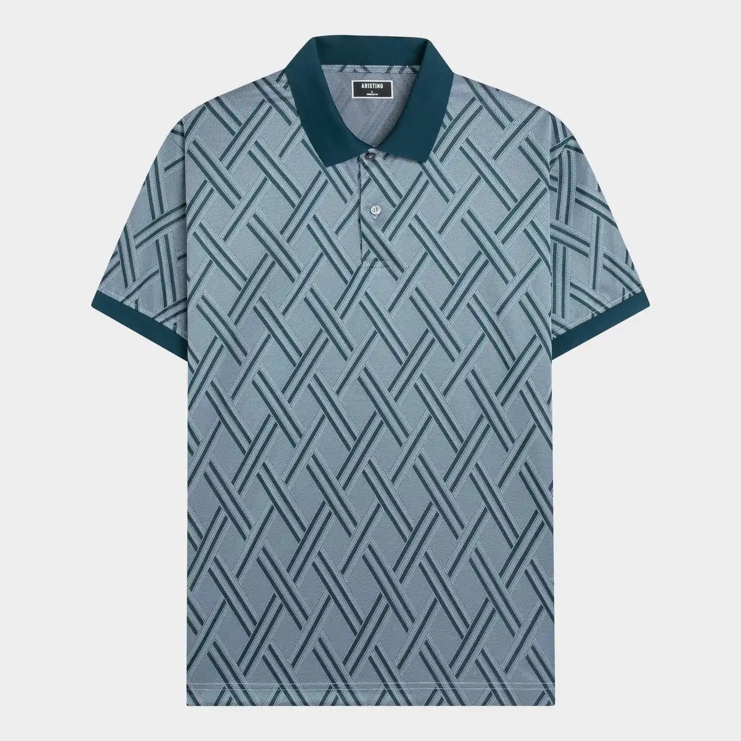 Green 12 Jacquard pattern