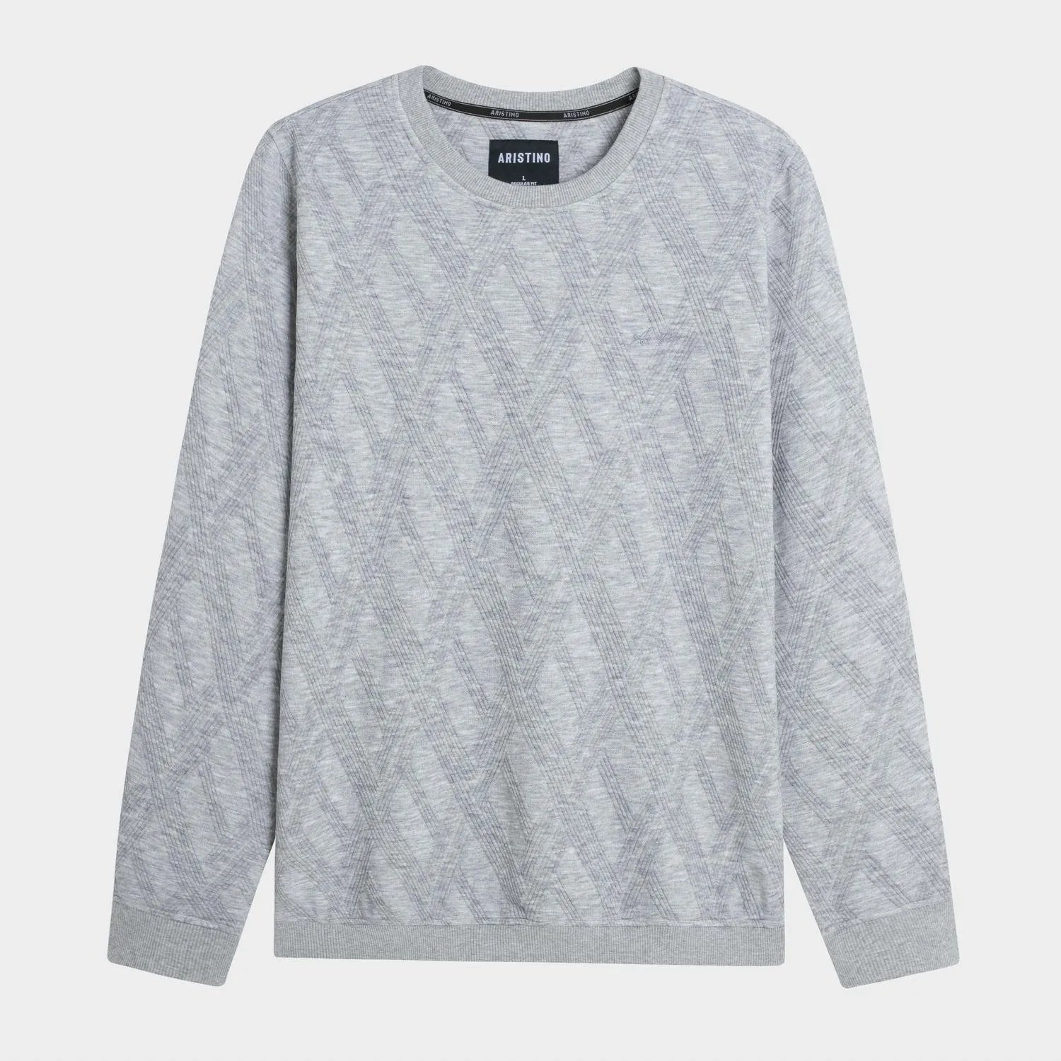 Gray 32 Jacquard pattern