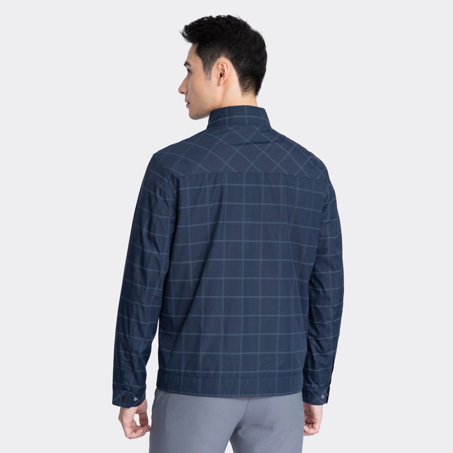 Navy blue 49 striped