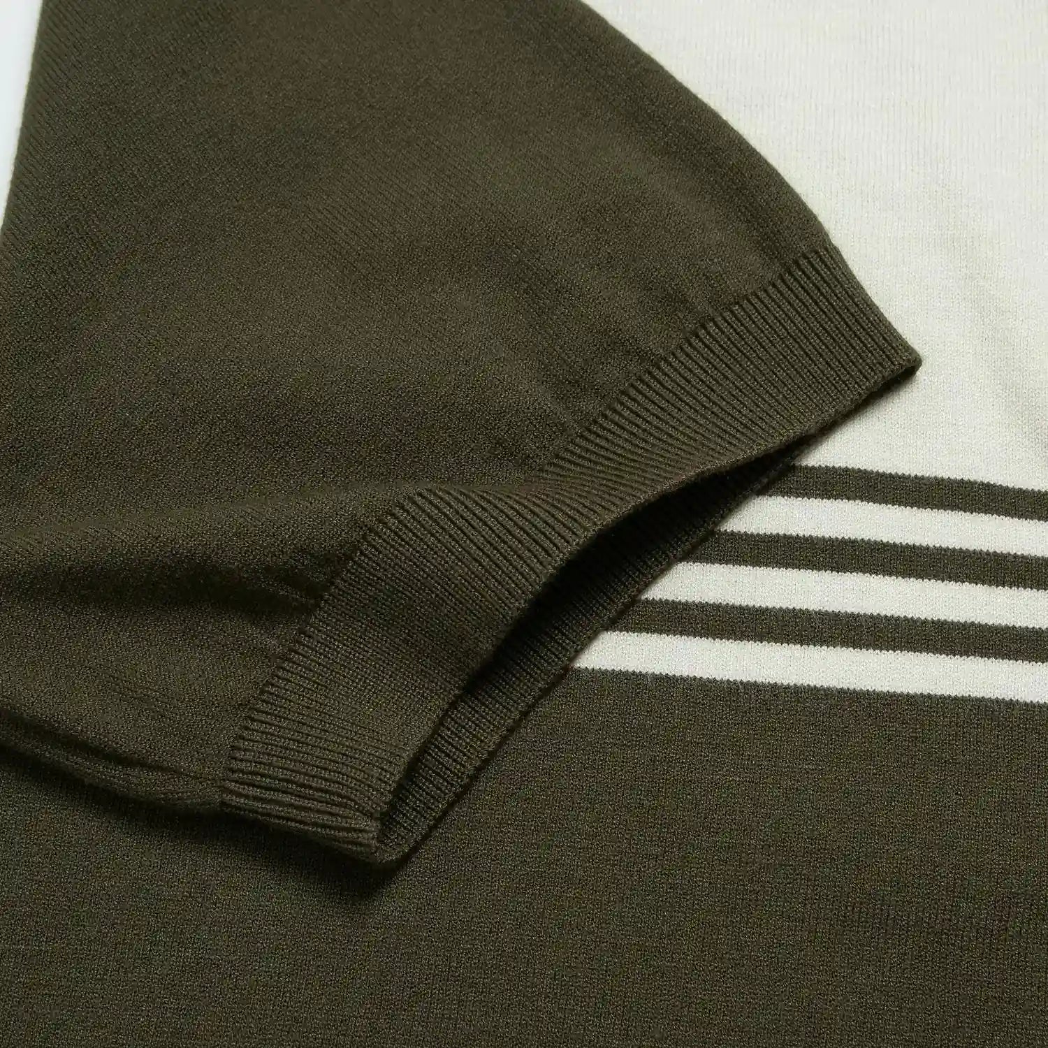 Olive green 66 striped