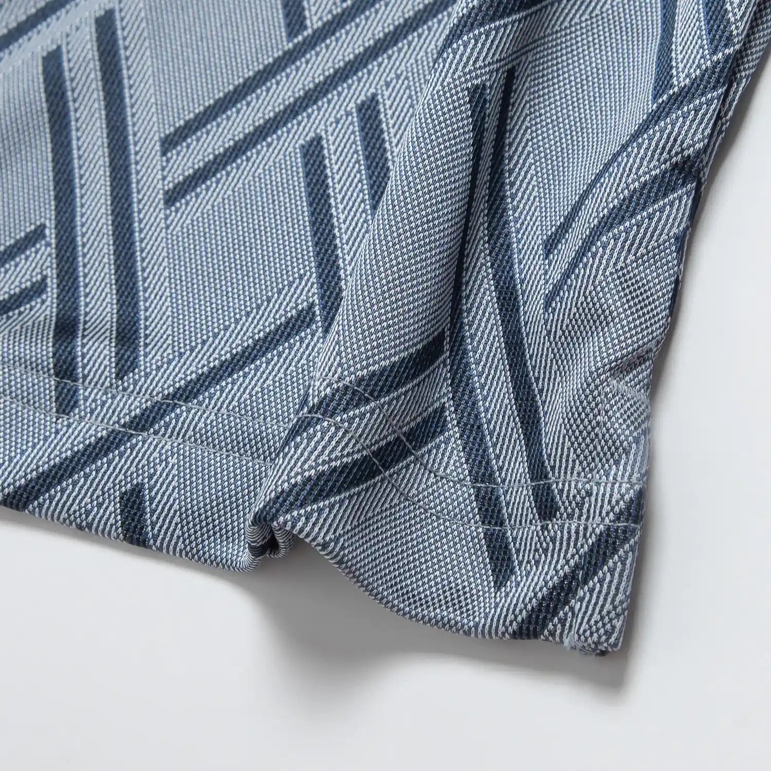 Navy blue 5 Jacquard pattern