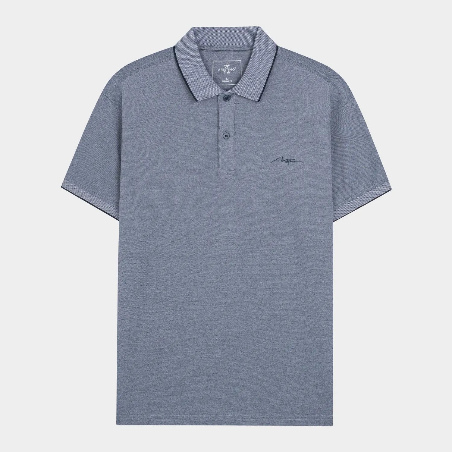 Navy blue 166 dobby weave