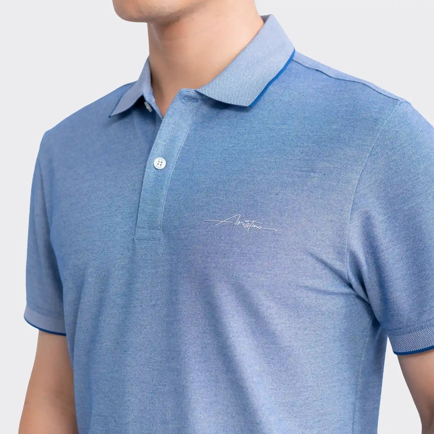 Navy blue 166 dobby weave