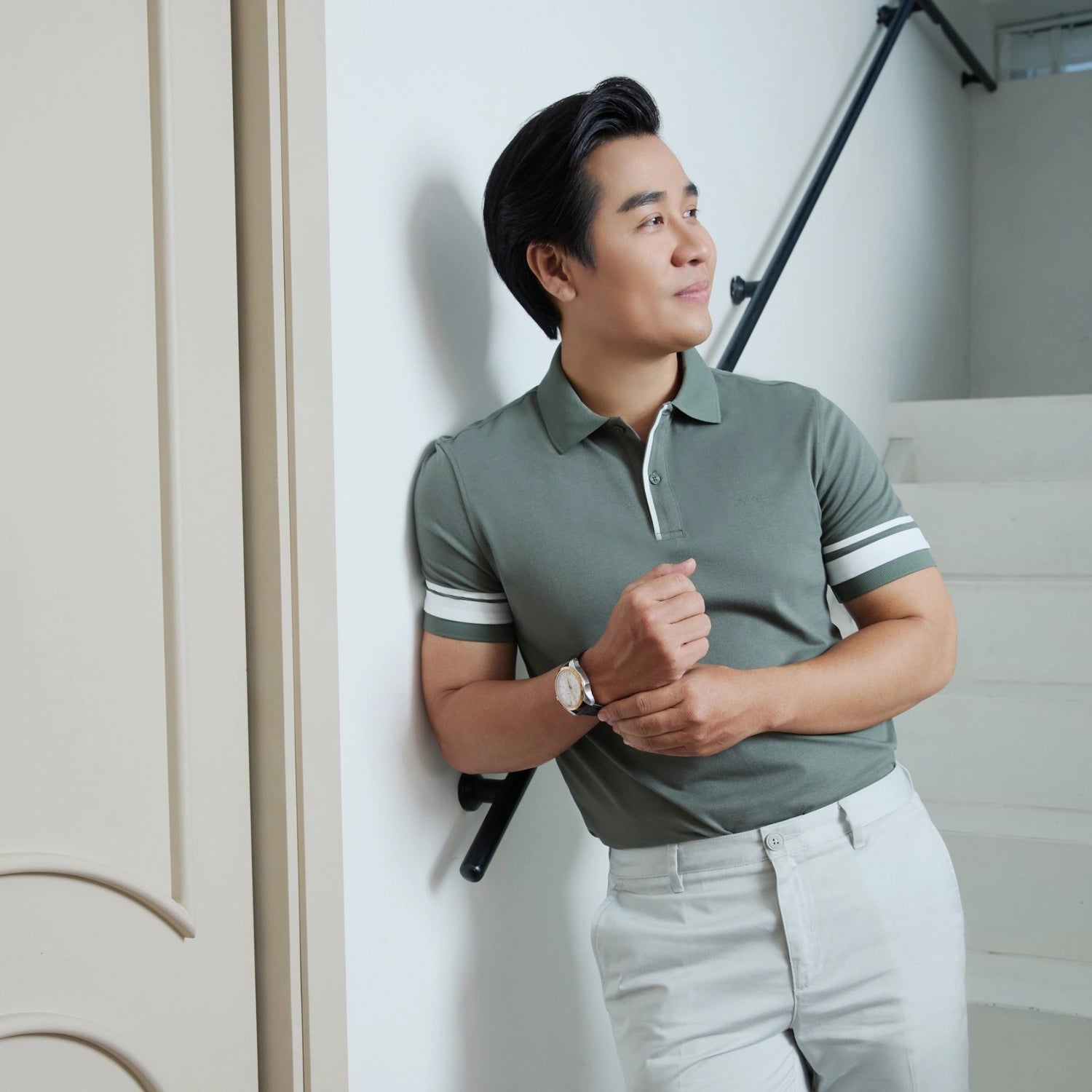 Áo Polo Nam Aristino dáng Regular Fit APS606AZ