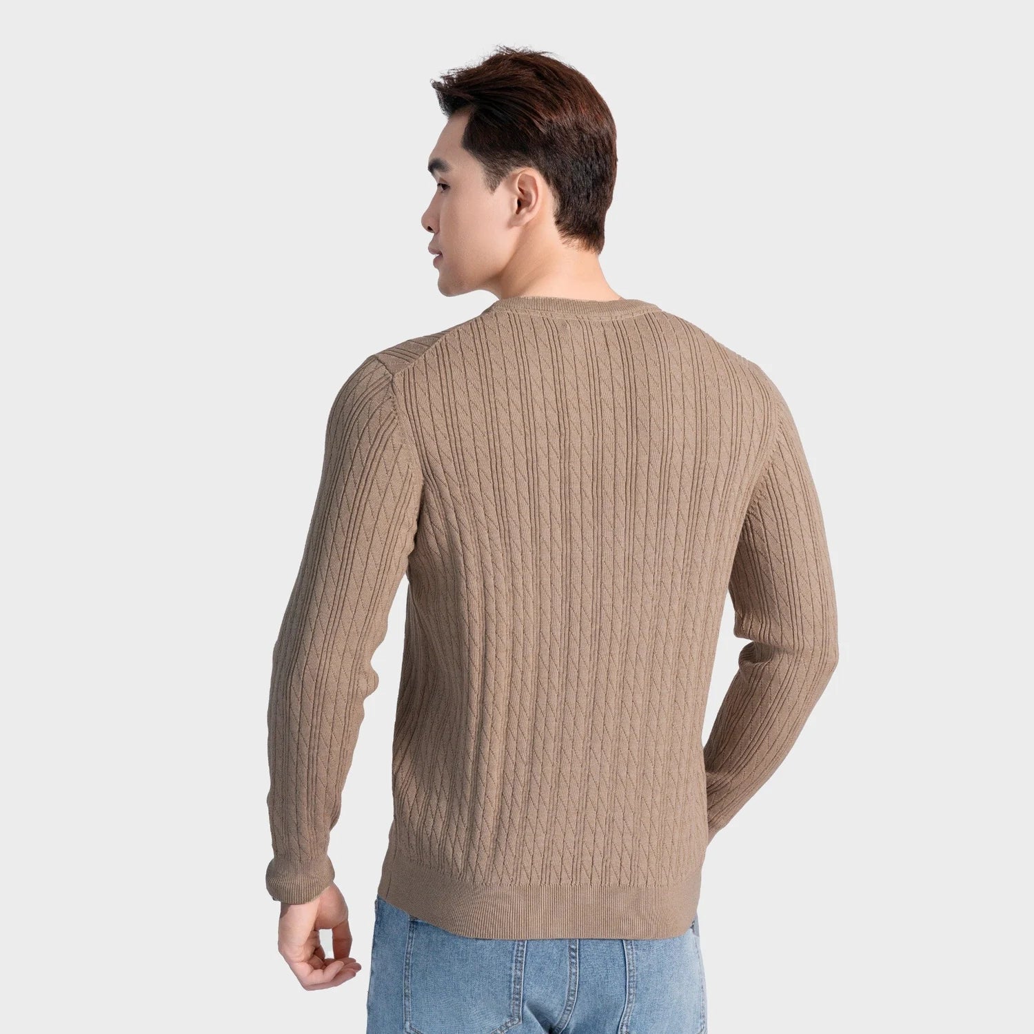 Beige 74 Jacquard pattern