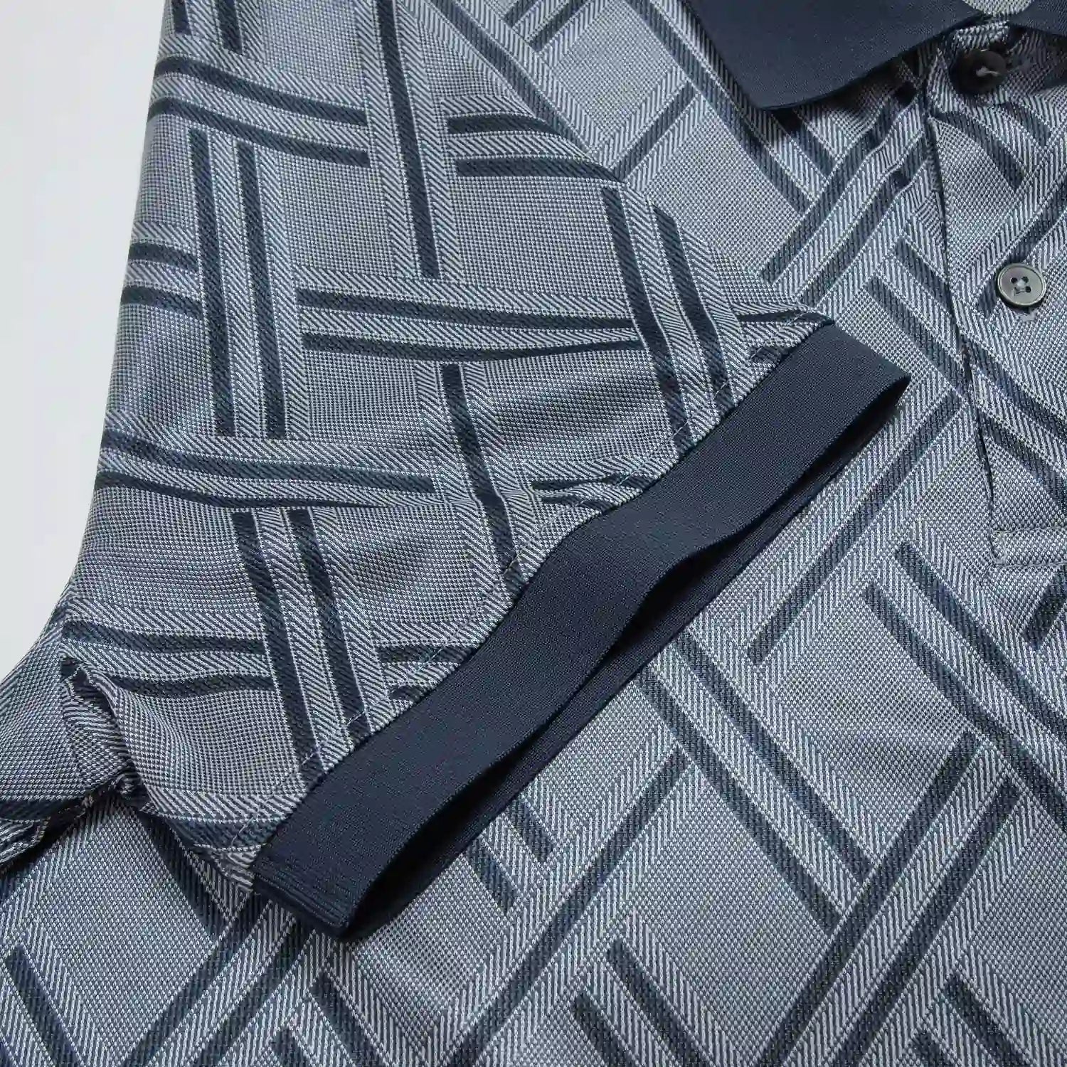 Navy blue 5 Jacquard pattern