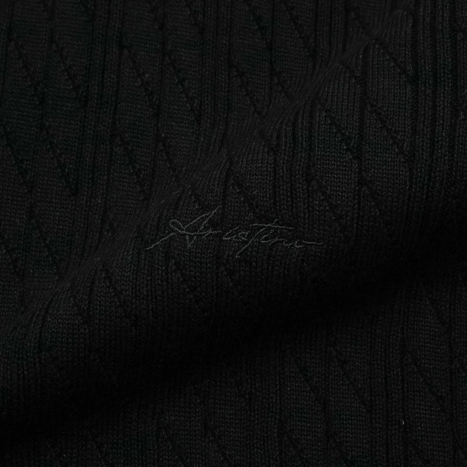 Black 01 Jacquard pattern