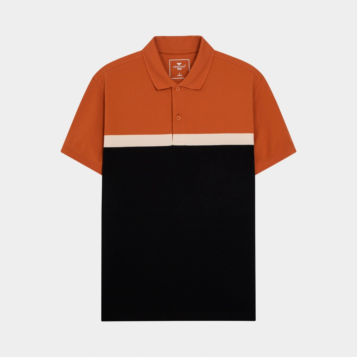 Orange 87 Jacquard stripe