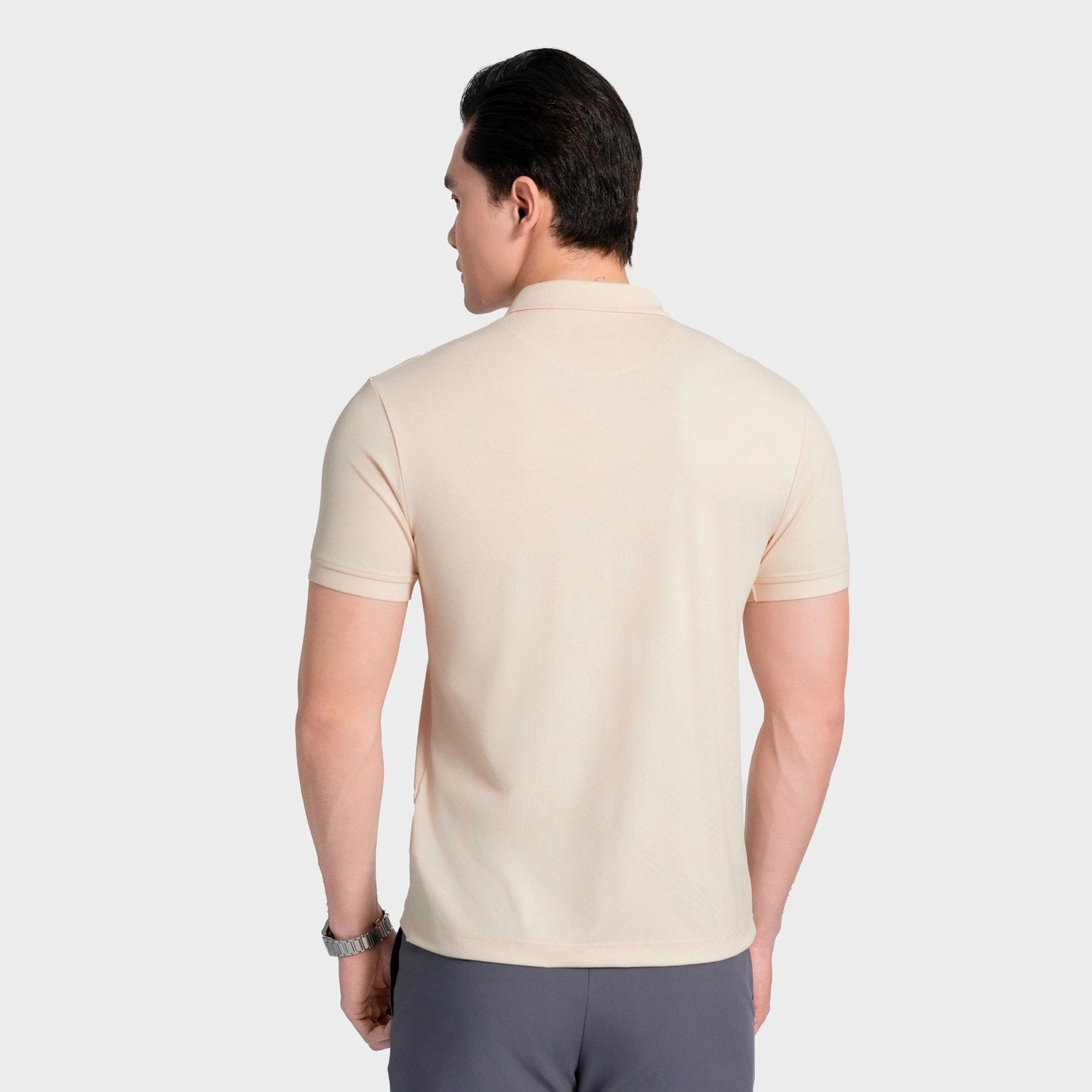 Beige 2 Jacquard pattern