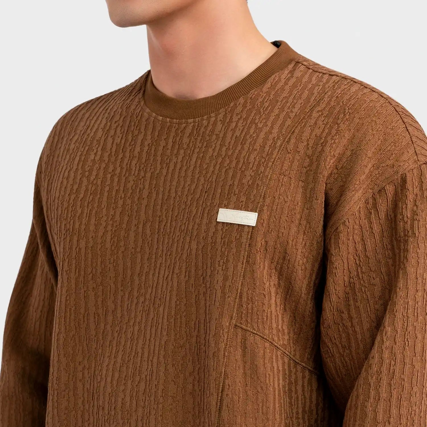 Brown 38 Jacquard pattern