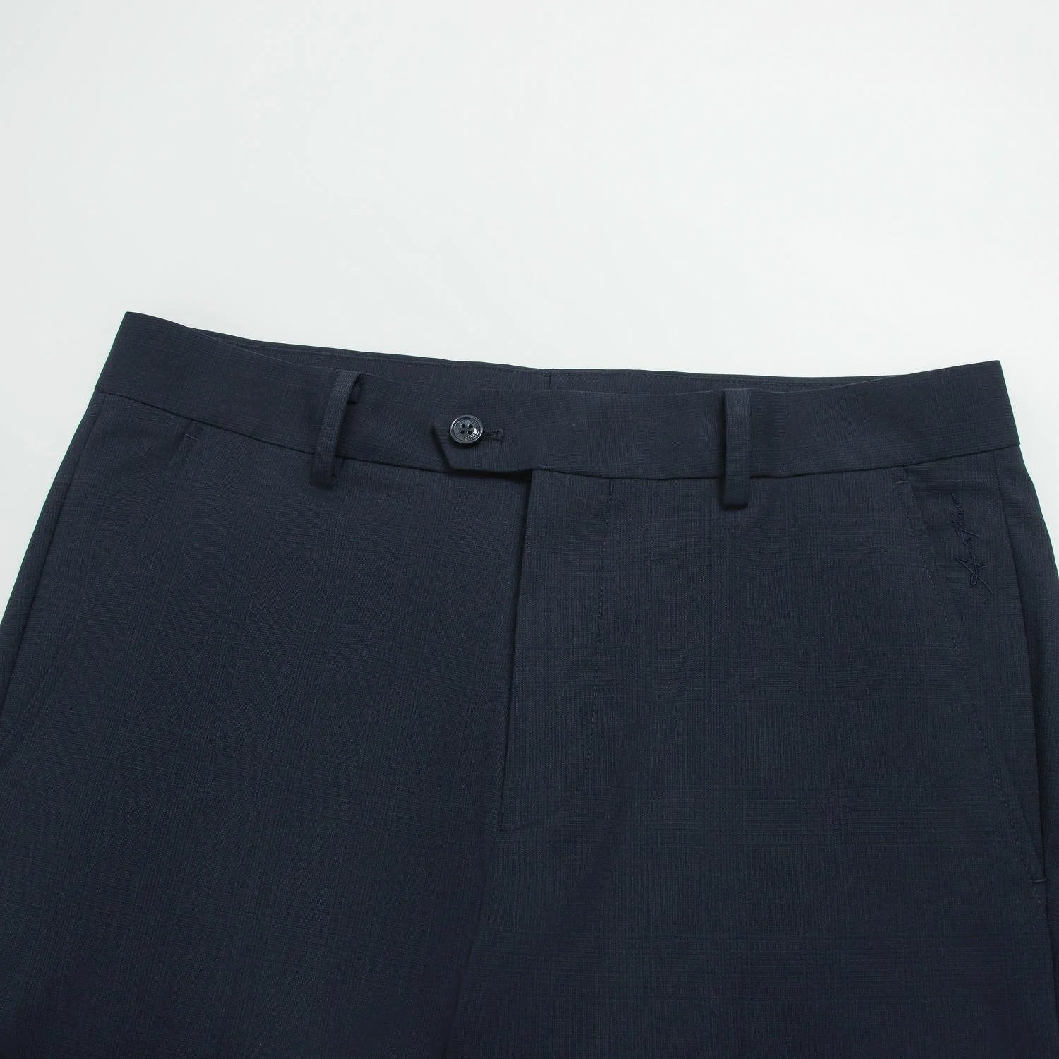 Navy blue 45 striped