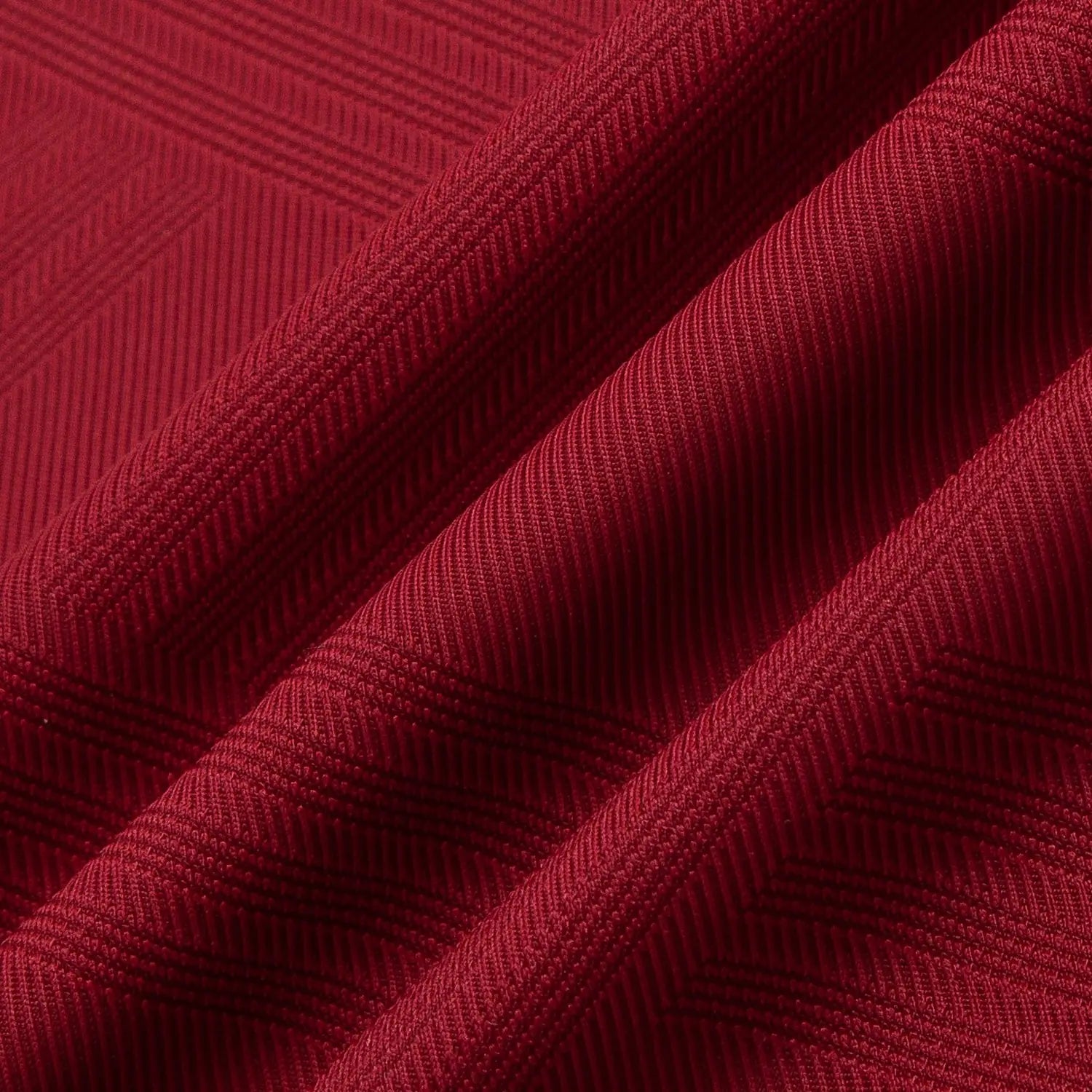 Red 6 Jacquard pattern booc