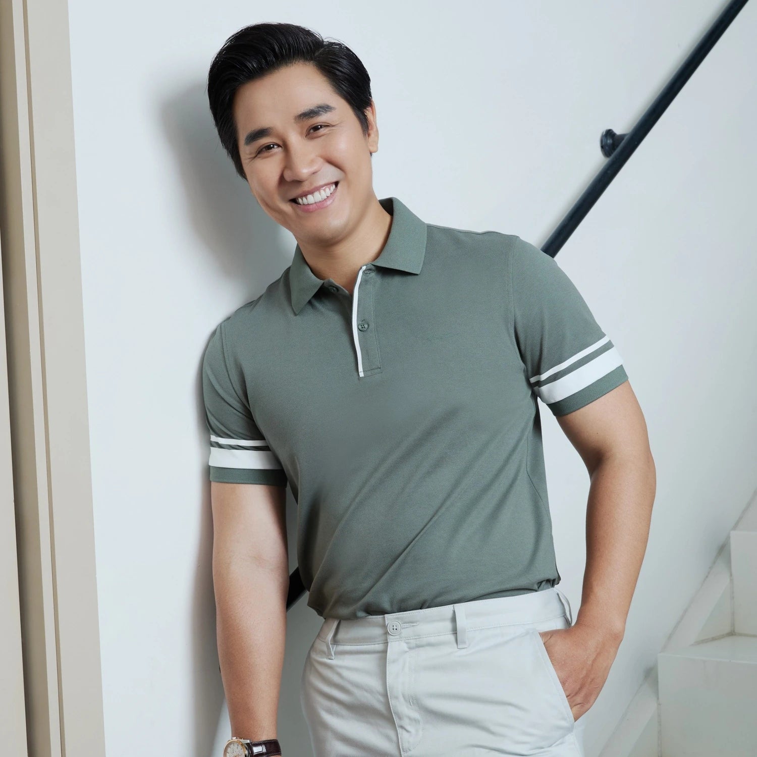 Áo Polo Nam Aristino dáng Regular Fit APS606AZ