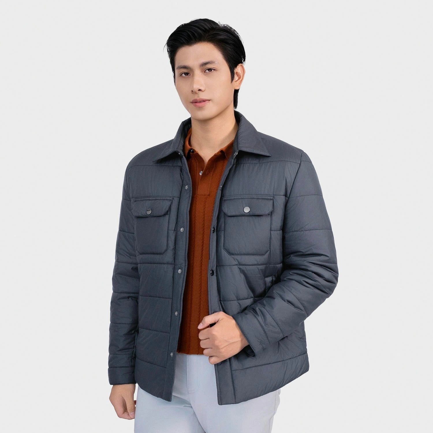 Navy blue 10 striped