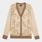 Beige 11 Jacquard pattern