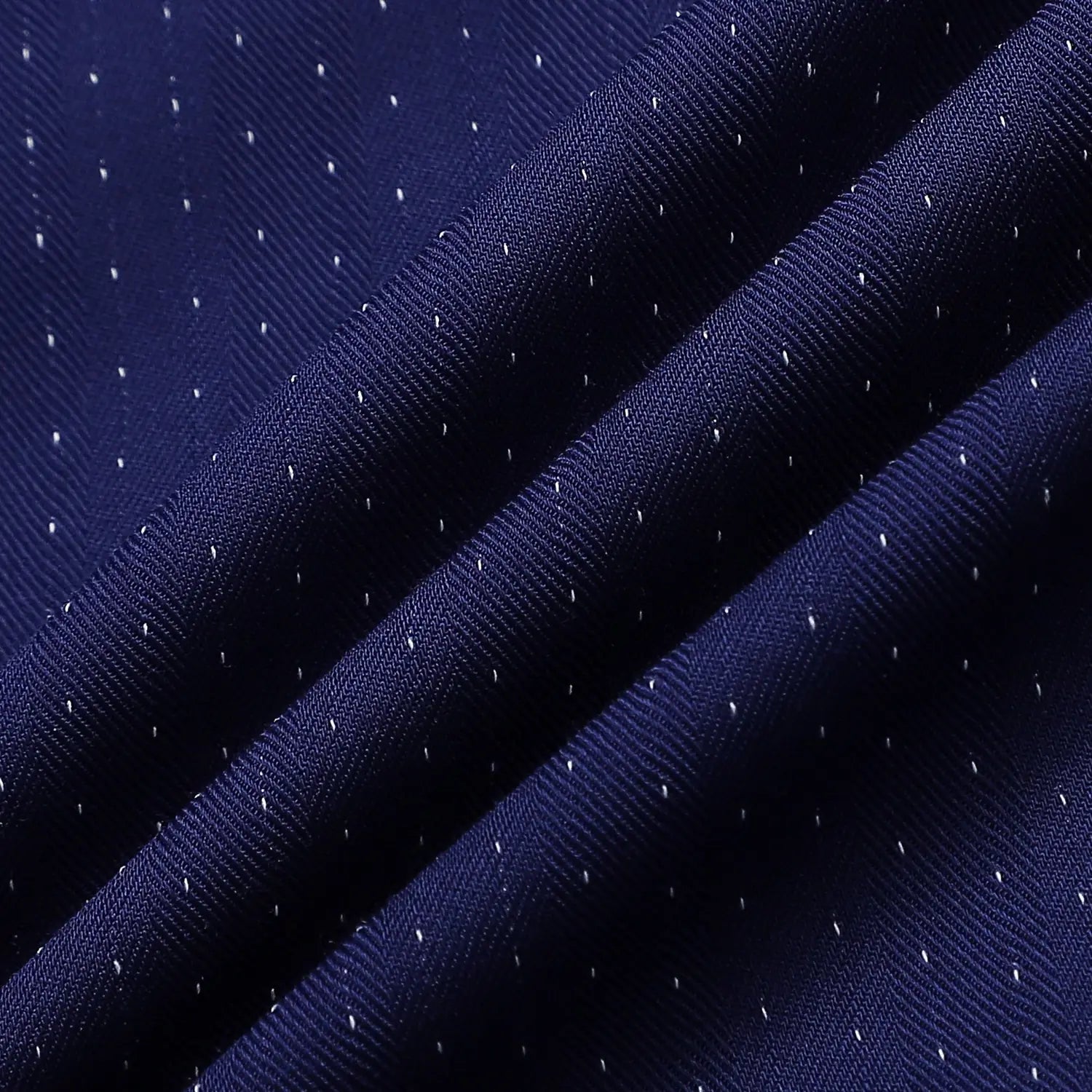 Navy blue Jacquard