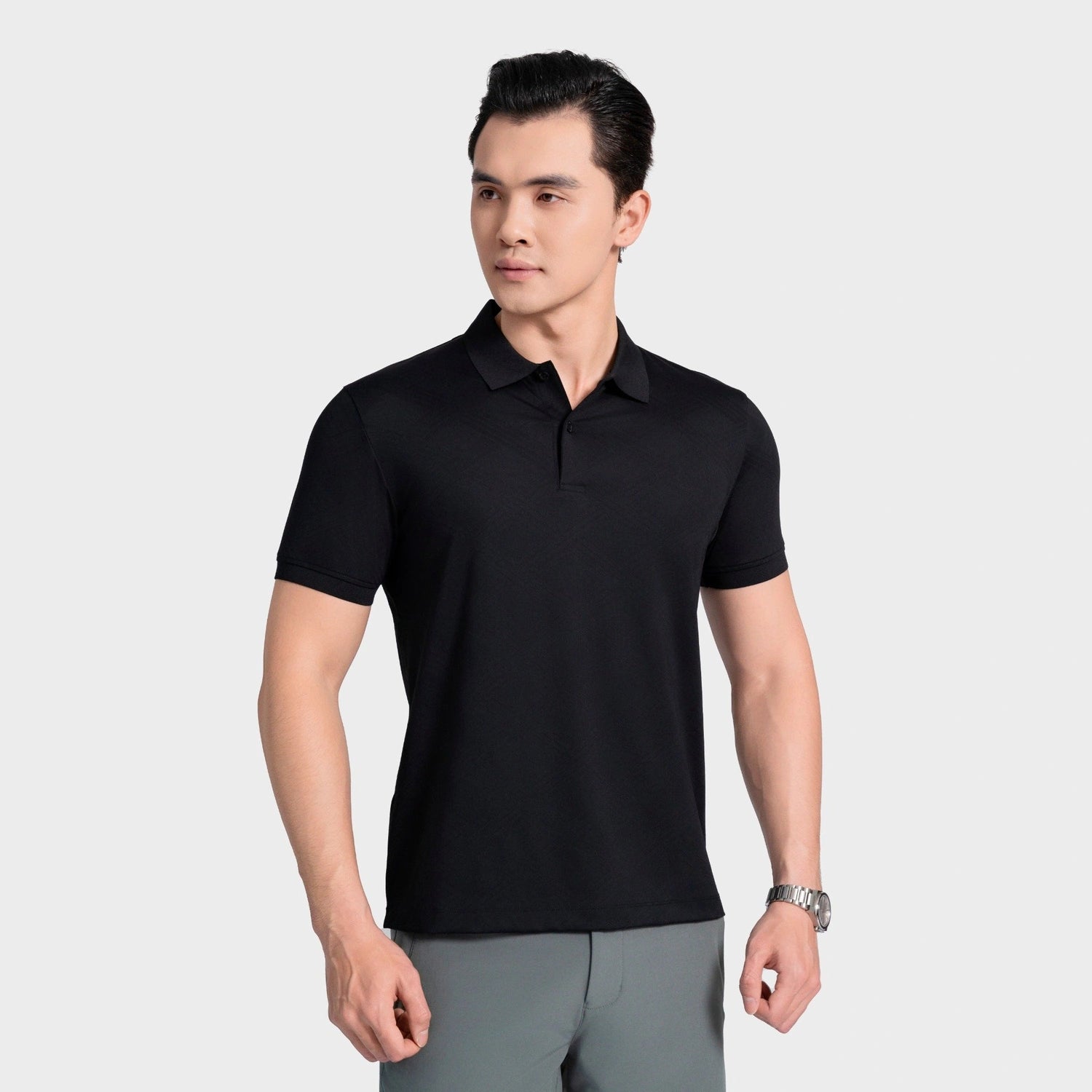 Black 01 Jacquard pattern