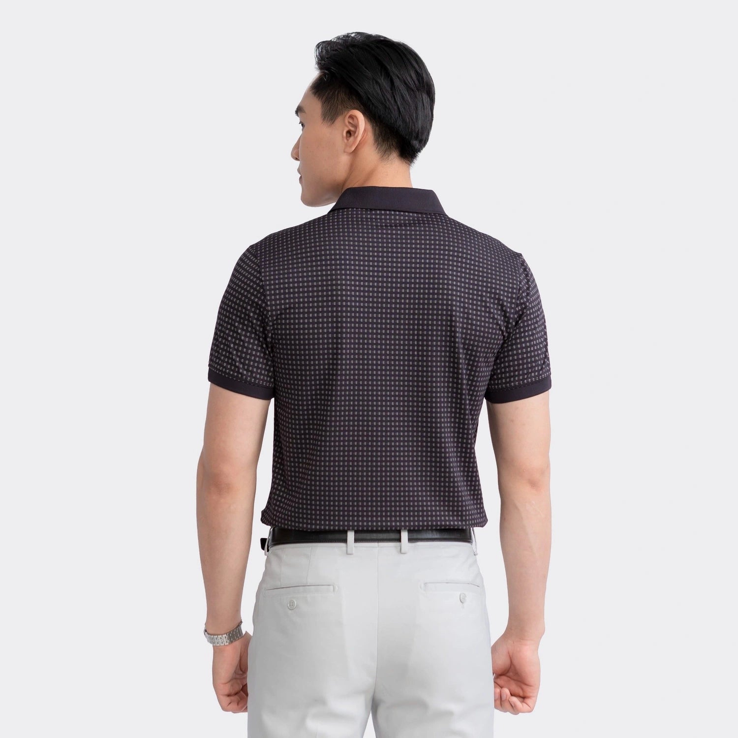 Black 9 Jacquard pattern