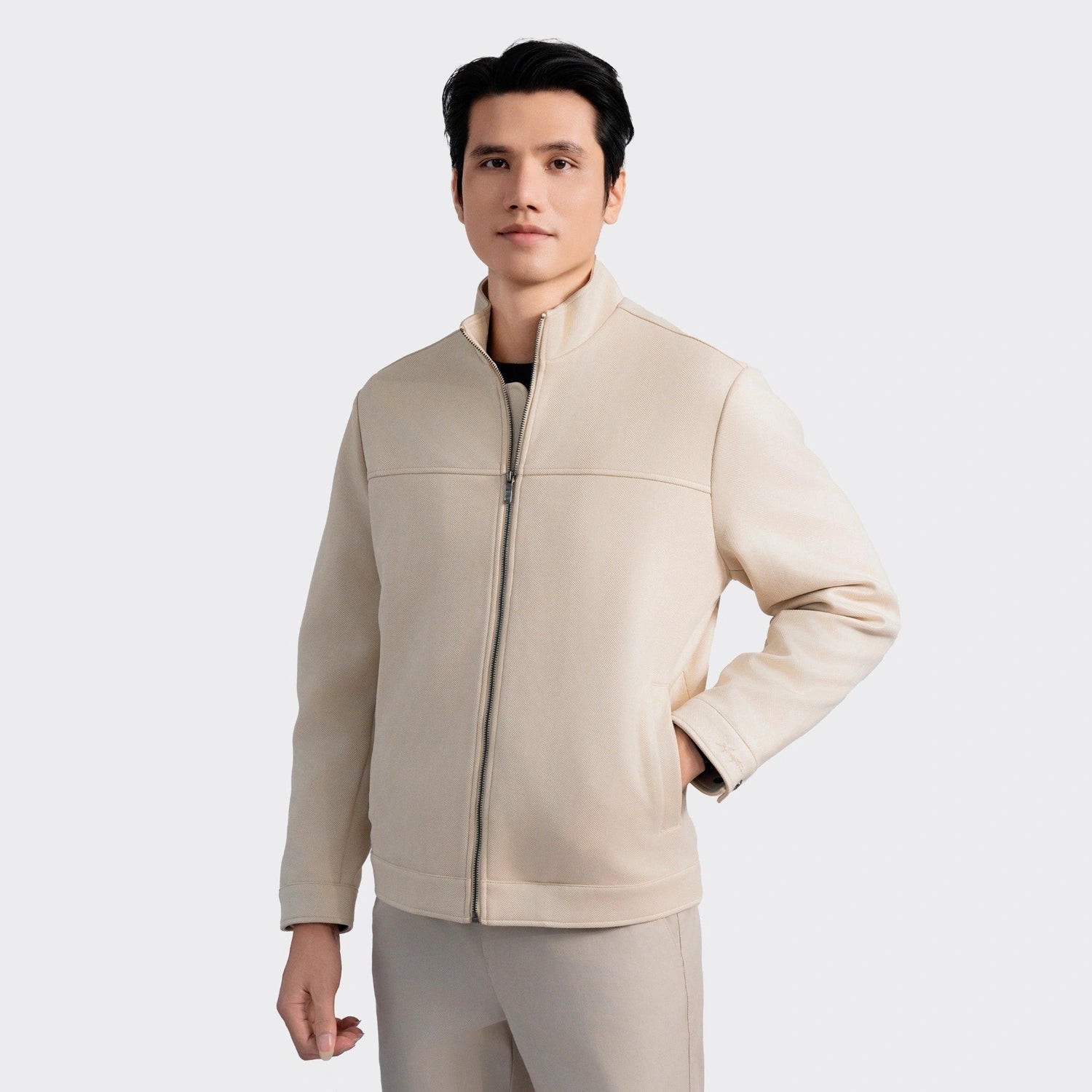 Beige 22 Jacquard pattern