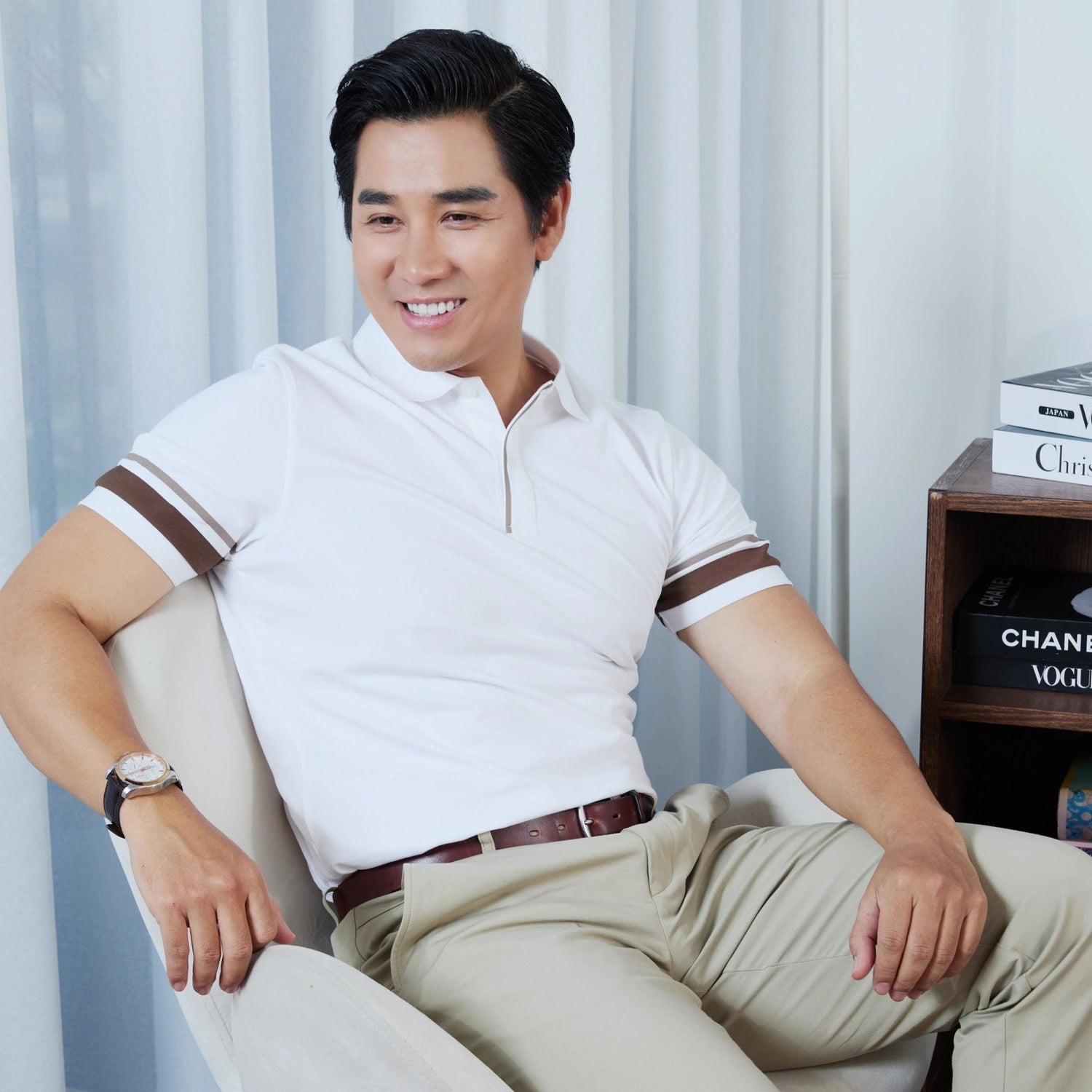 Áo Polo Nam Aristino dáng Regular Fit APS606AZ