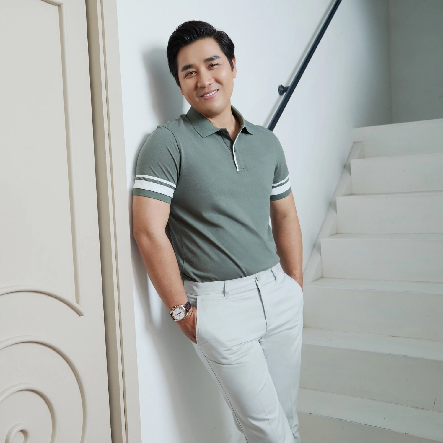 Áo Polo Nam Aristino dáng Regular Fit APS606AZ