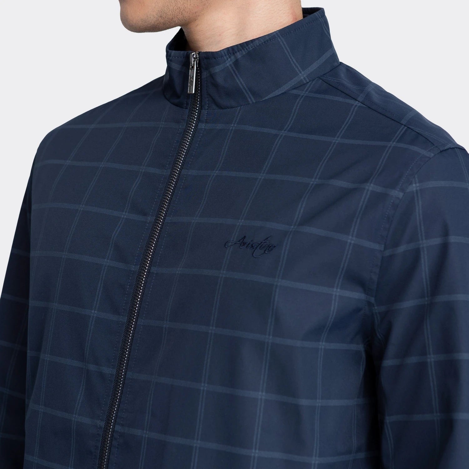 Navy blue 49 striped