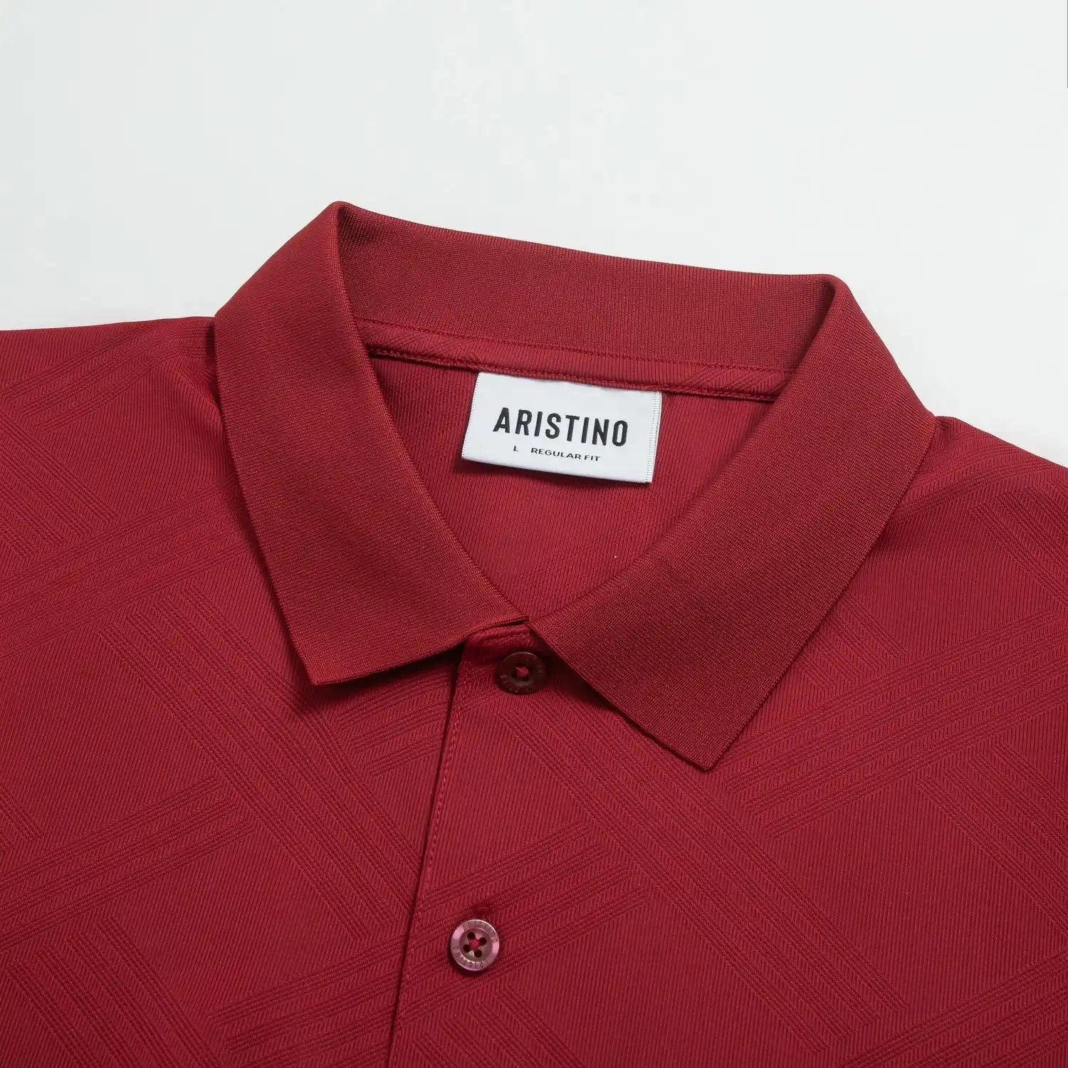 Red 6 Jacquard pattern booc