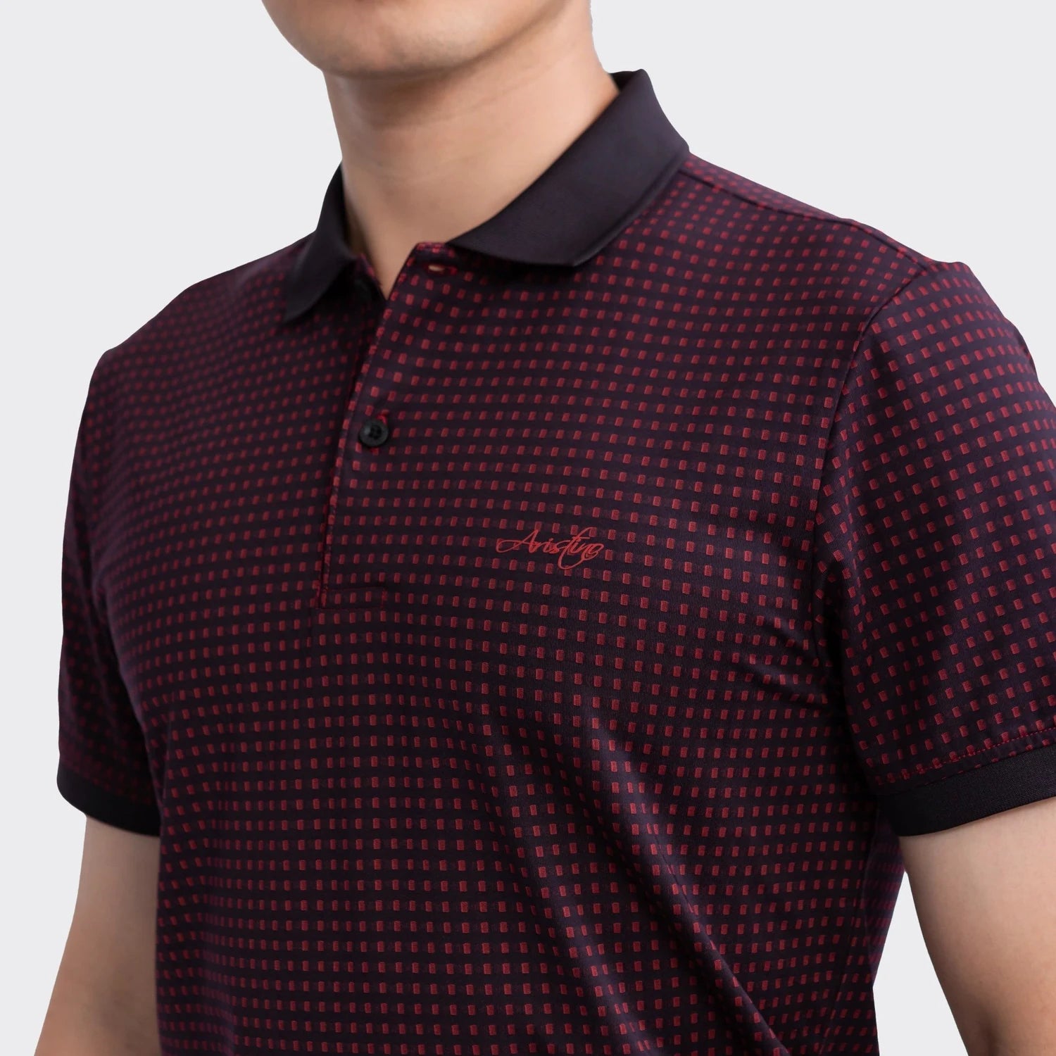 Red 35 Jacquard pattern