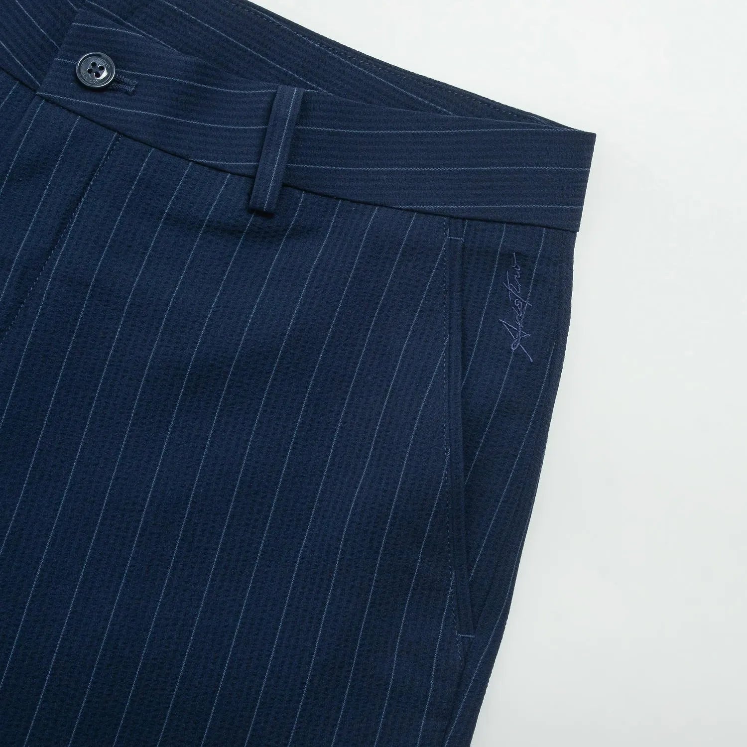 Navy blue 6 striped